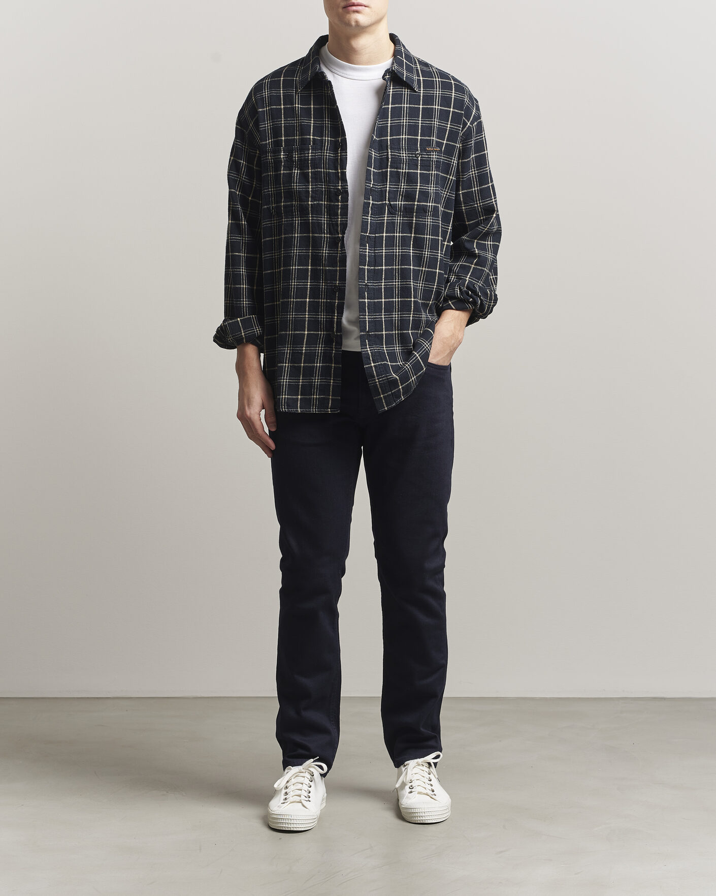 Herre | Jeans | Nudie Jeans | Lean Dean Jeans Everblue