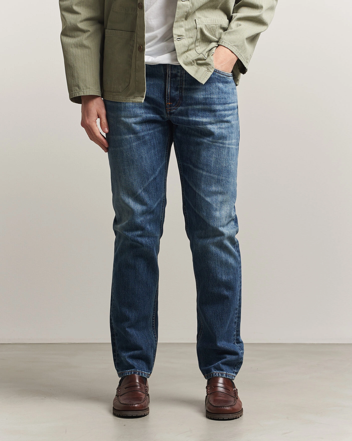 Herre | Jeans | Nudie Jeans | Steady Eddie II Jeans Muted Tracks