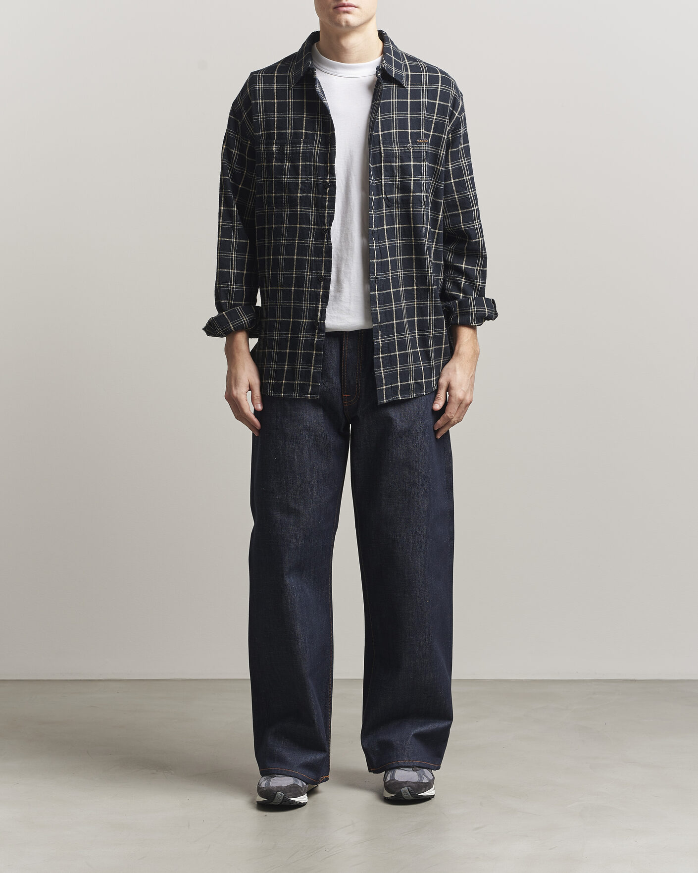 Herre | Jeans | Nudie Jeans | Loud Larry Jeans Dry Streaky