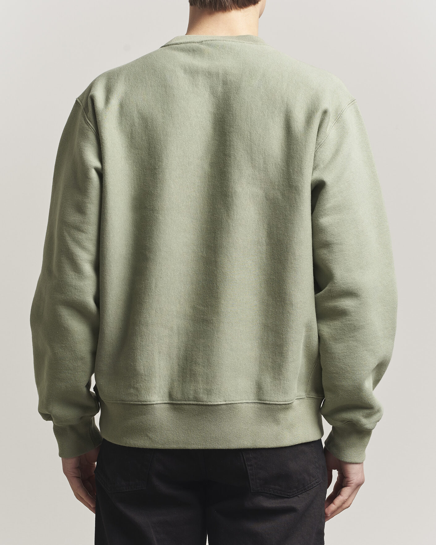 Herre | Trøjer | Nudie Jeans | Hasse Crew Neck Sweatshirt Green