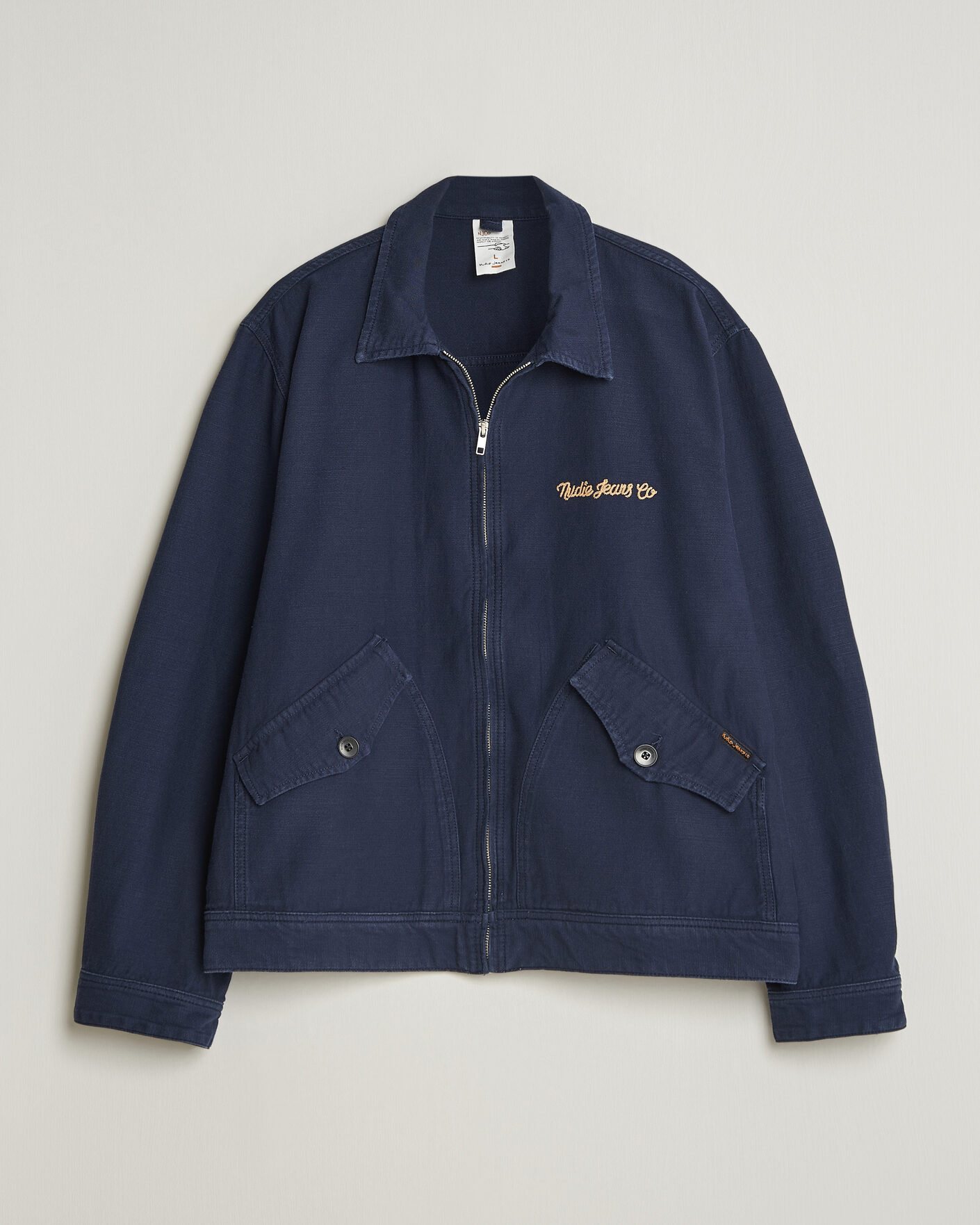 Herre | Jakker | Nudie Jeans | Blake Embroided Jacket Navy