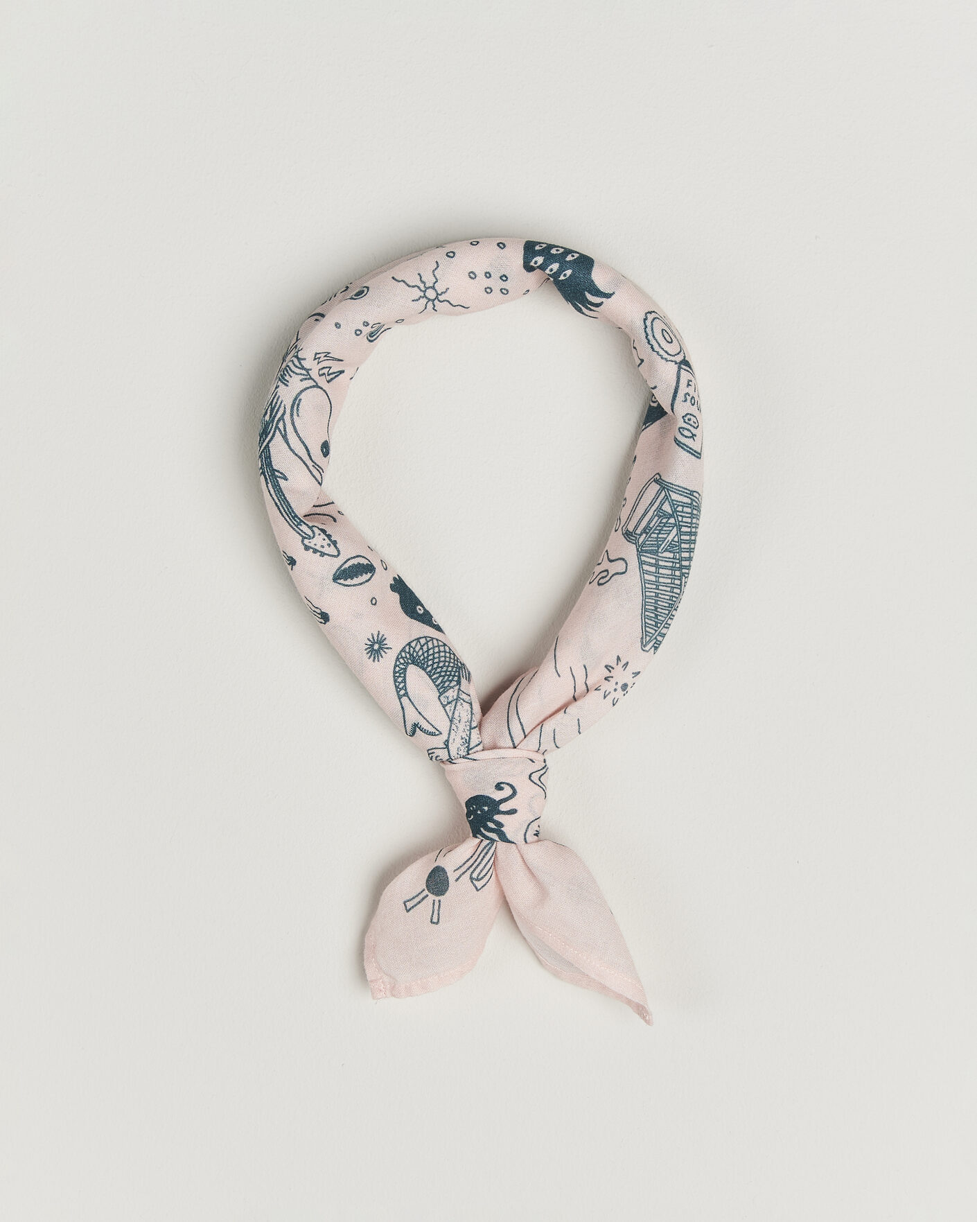 Herre | Tørklæde | Nudie Jeans | Ingrid Printed Bandana Pink