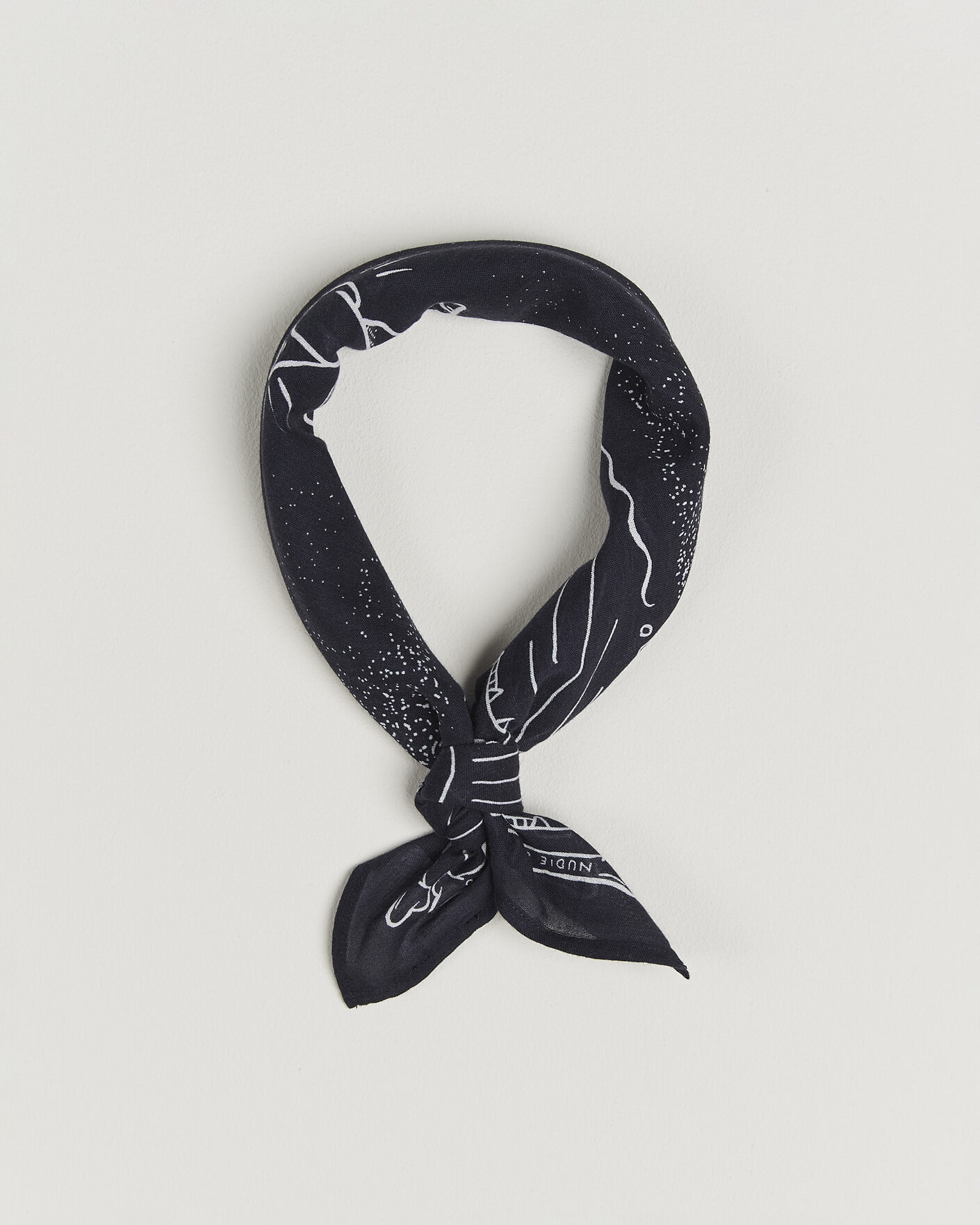 Herre | Tørklæde | Nudie Jeans | Ingrid Printed Bandana Blue