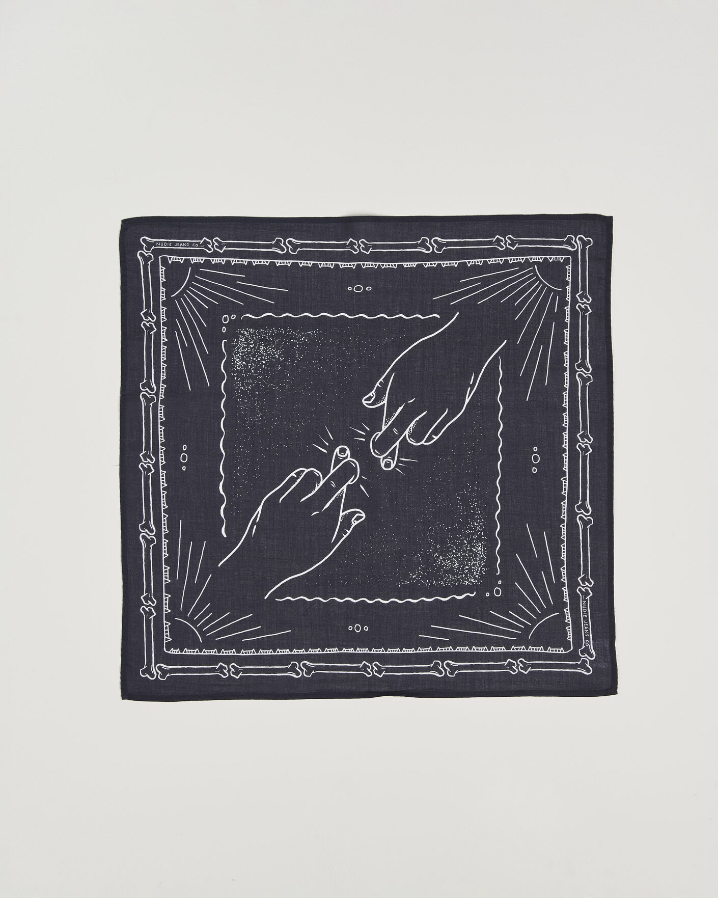 Herre | Tørklæde | Nudie Jeans | Ingrid Printed Bandana Blue