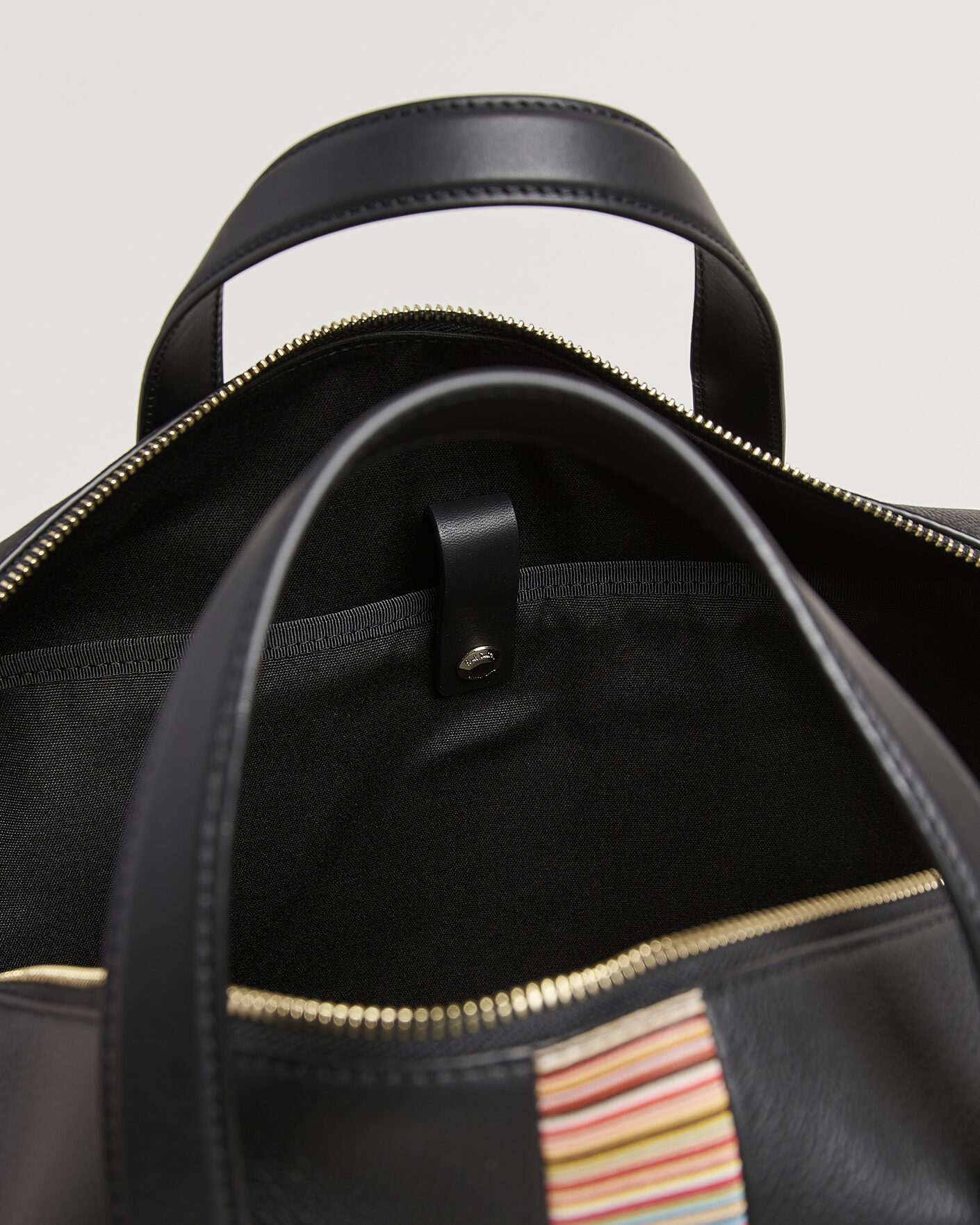 Herre | Tasker | Paul Smith | Signature Trim Holdall Black
