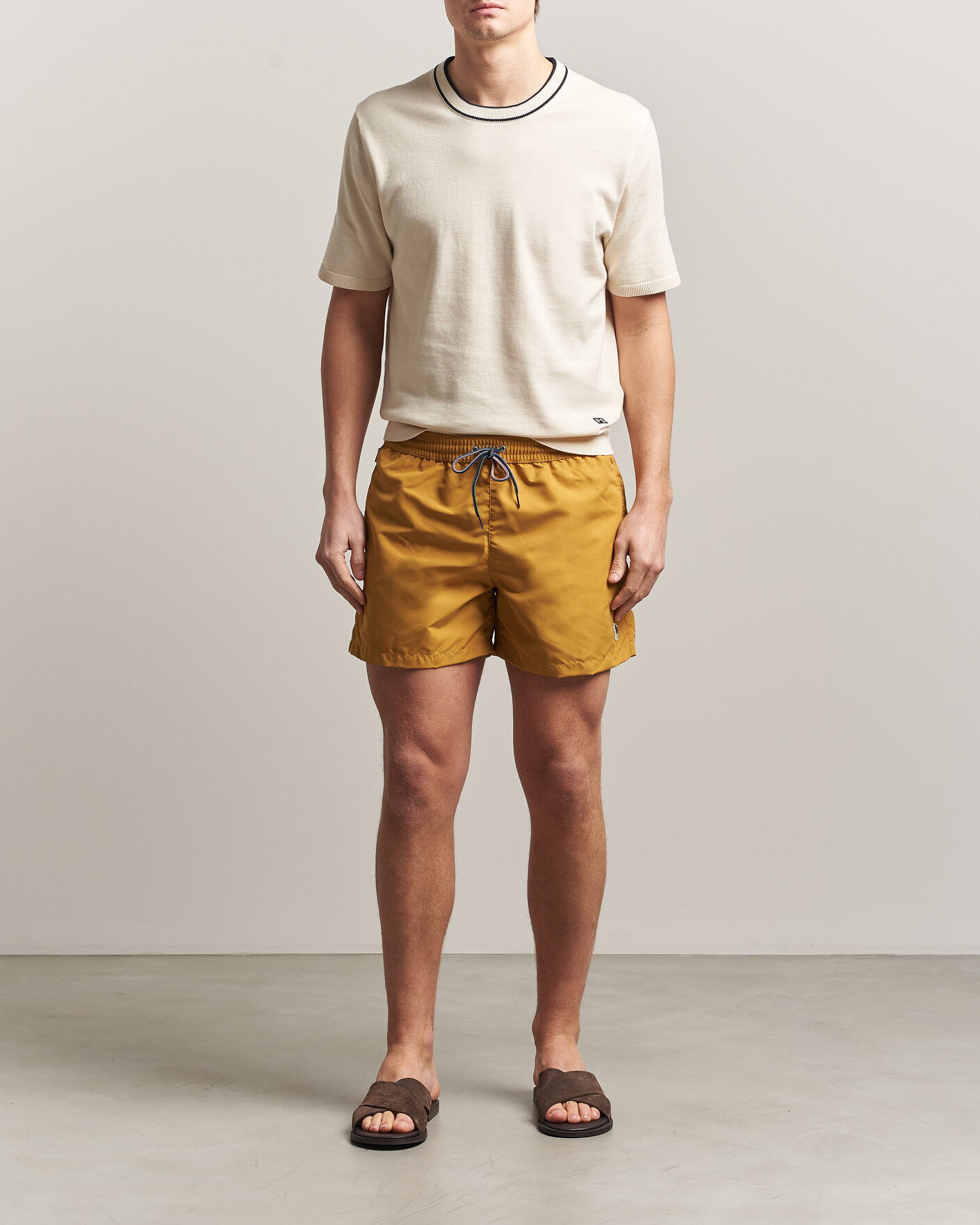 Herre | Badebukser | Paul Smith | Zebra Swimshorts Yellow