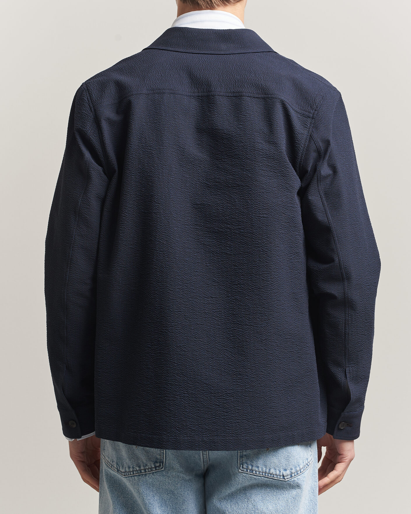 Herre | Skjorter | Paul Smith | Cotton Overshirt Navy