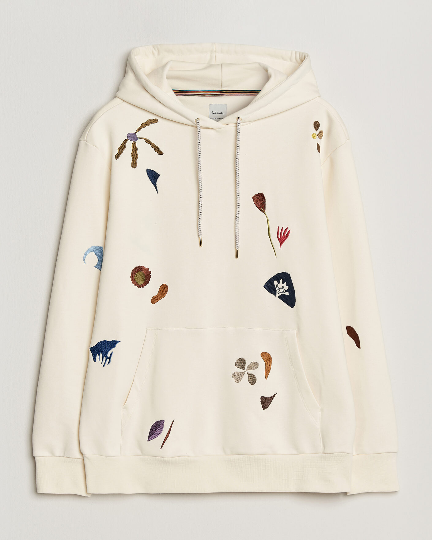 Herre | Trøjer | Paul Smith | Embroidered Hoodie White