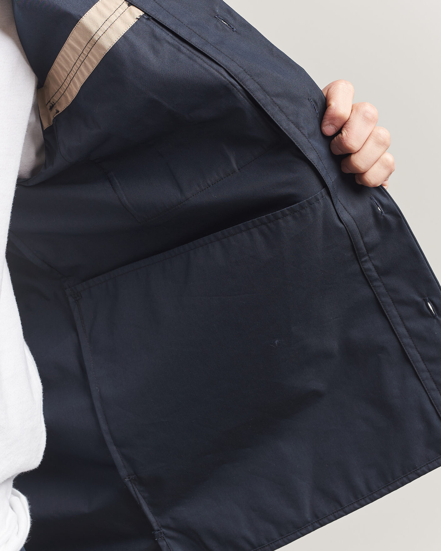 Herre | Skjorter | PS Paul Smith | Casual Cotton Overshirt Navy