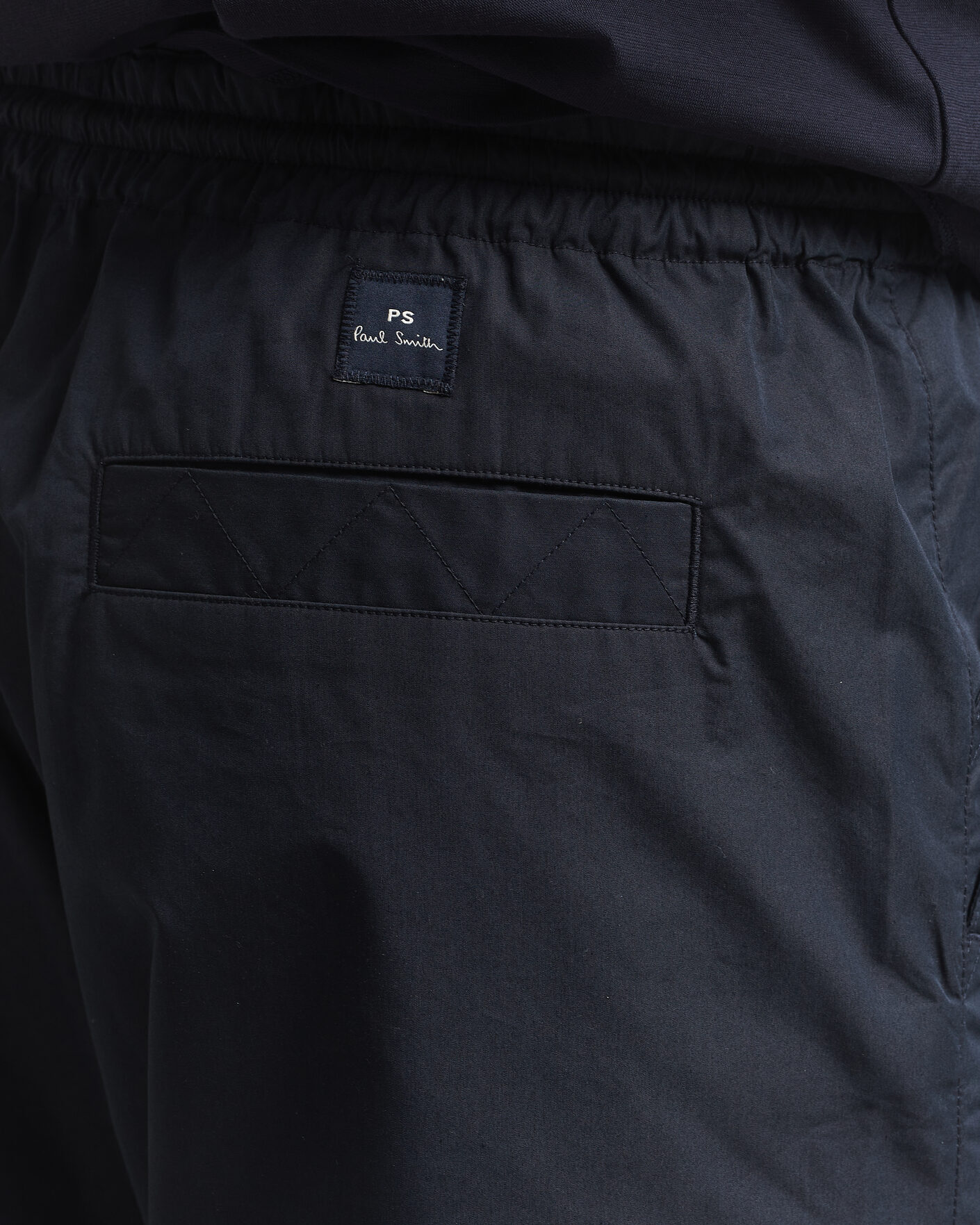 Herre | Bukser | PS Paul Smith | Casual Cotton Drawstring Trousers Navy