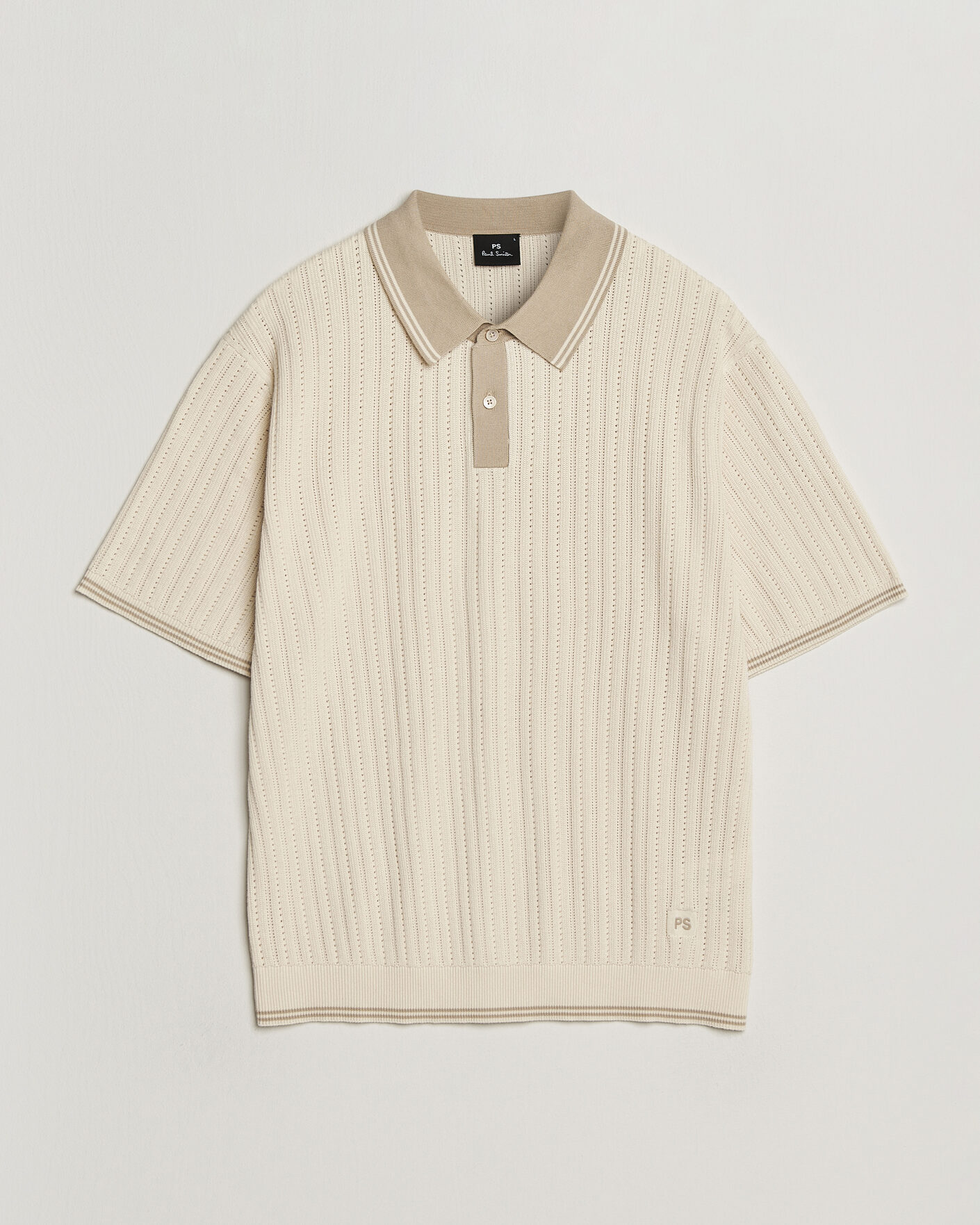 Herre | Polotrøjer | PS Paul Smith | Cotton Knitted Polo White