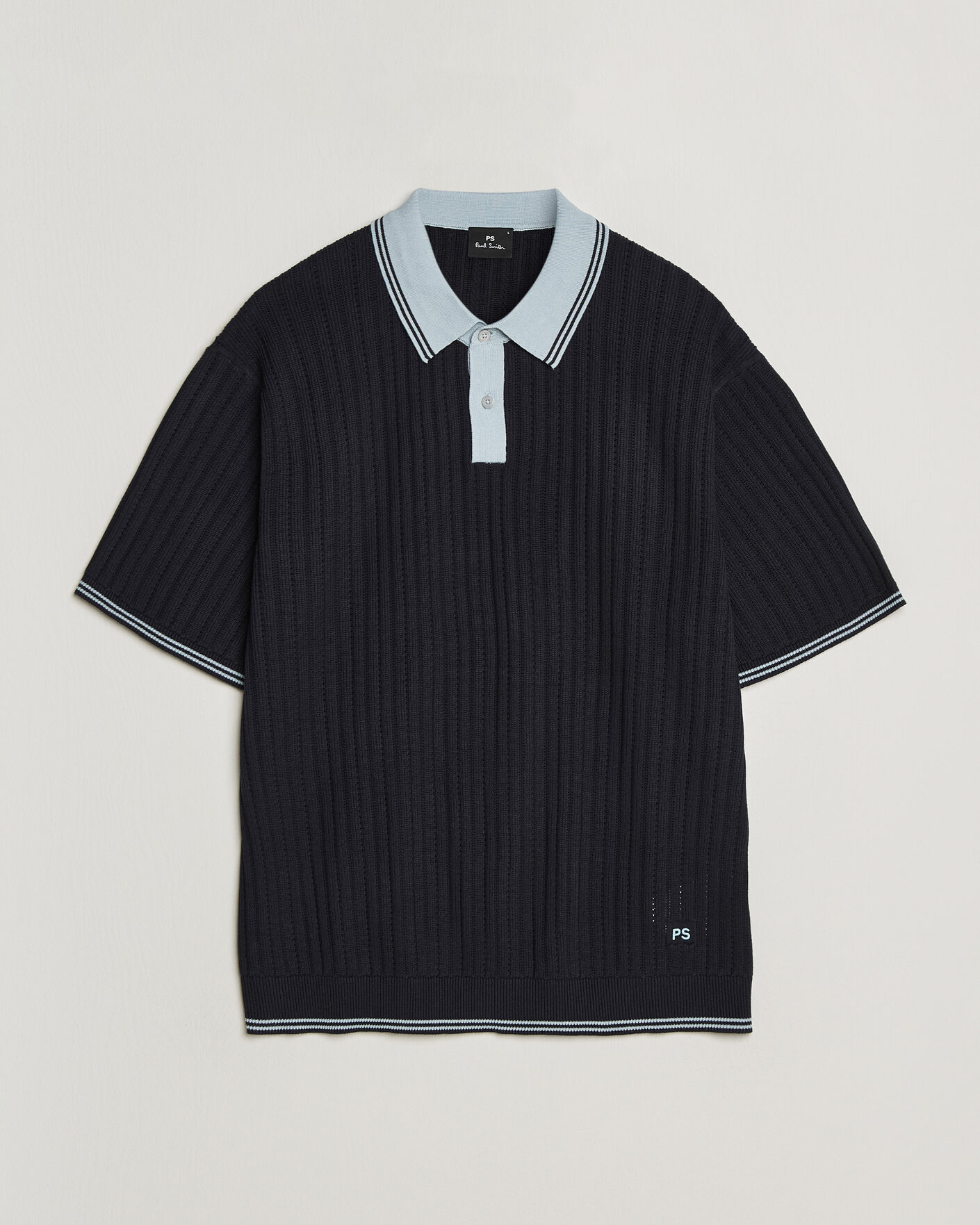 Herre | Polotrøjer | PS Paul Smith | Cotton Knitted Polo Navy