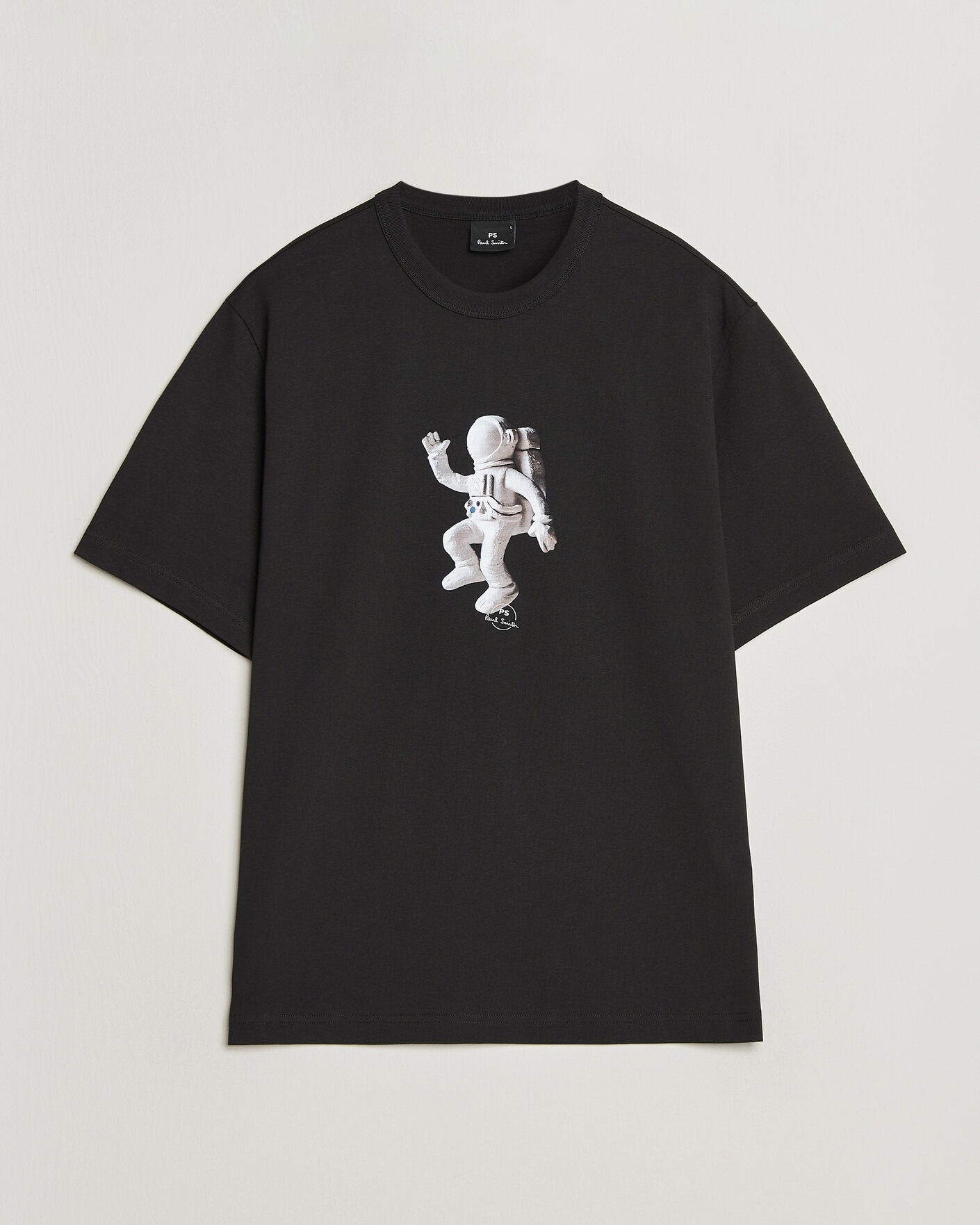 Herre | T-Shirts | PS Paul Smith | Astronaut Printed T-Shirt Black