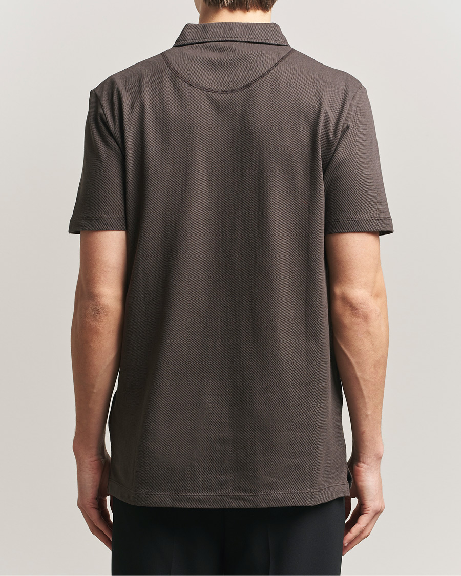 Herre | Polotrøjer | Sunspel | Riviera Polo Shirt Dark Chocolate