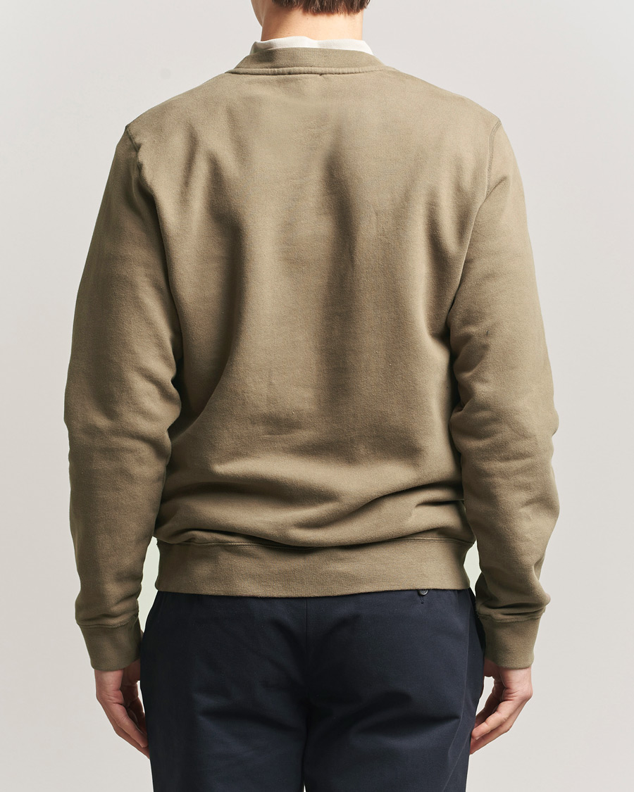Herre | Trøjer | Sunspel | Loopback Sweatshirt Dark Cedar