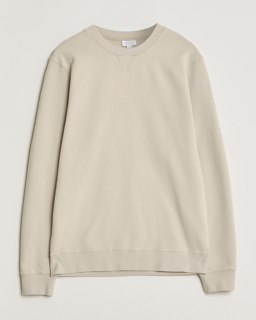 Herre | Trøjer | Sunspel | Loopback Sweatshirt Hazelwood