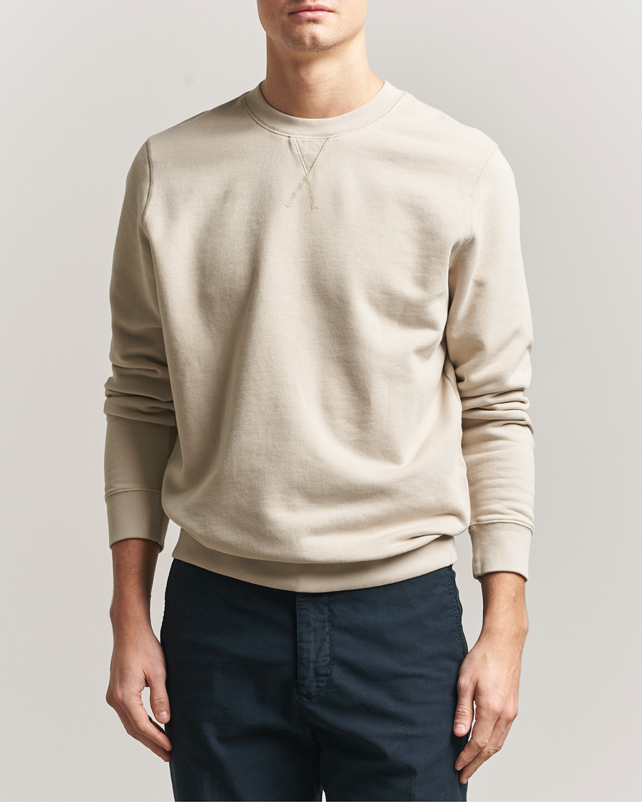 Herre | Trøjer | Sunspel | Loopback Sweatshirt Hazelwood
