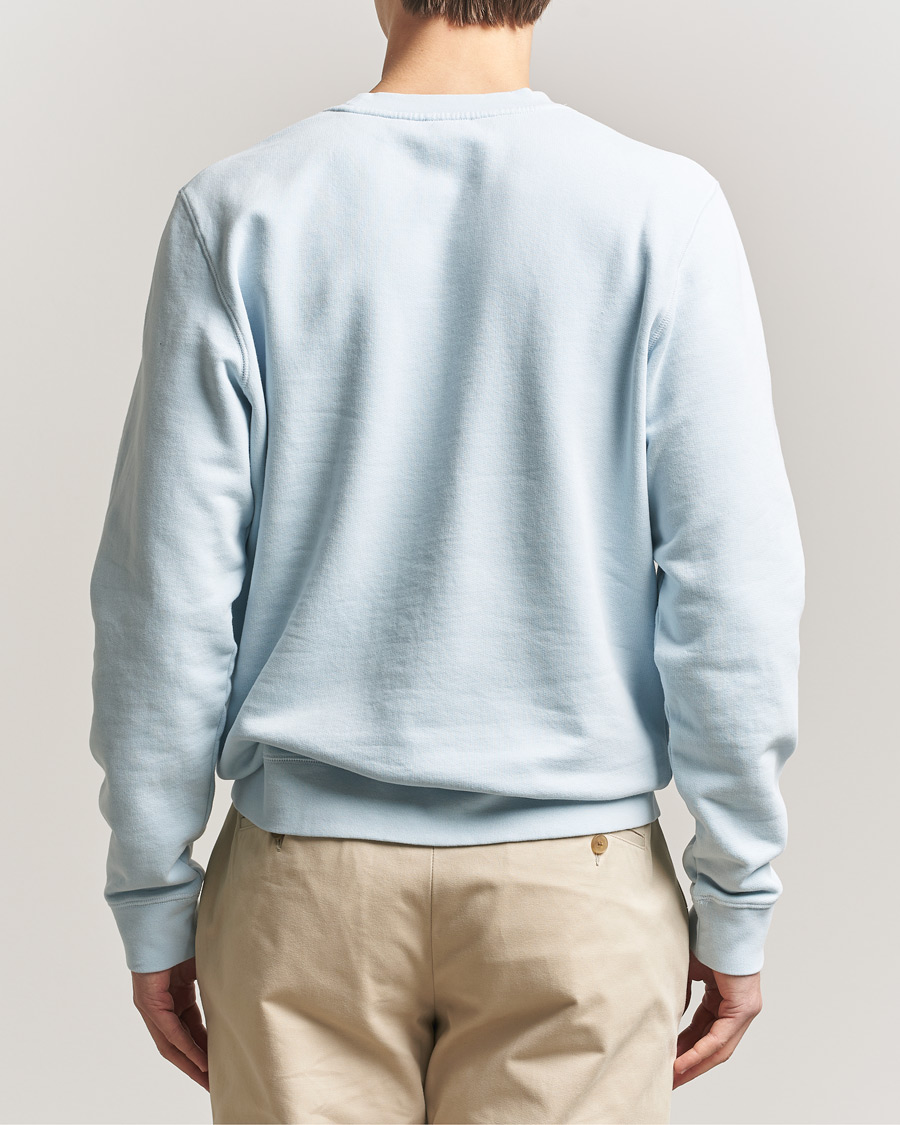 Herre | Trøjer | Sunspel | Loopback Sweatshirt Pastel Blue