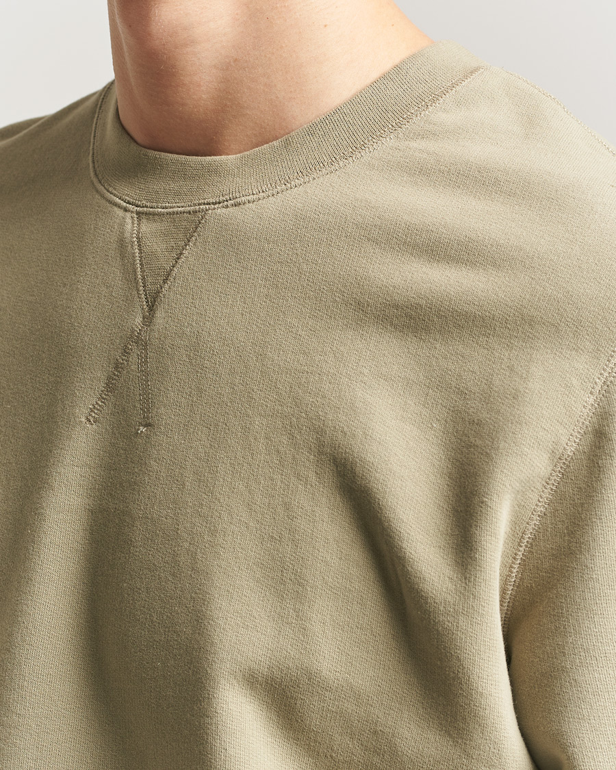 Herre | Trøjer | Sunspel | Loopback Sweatshirt Pistachio