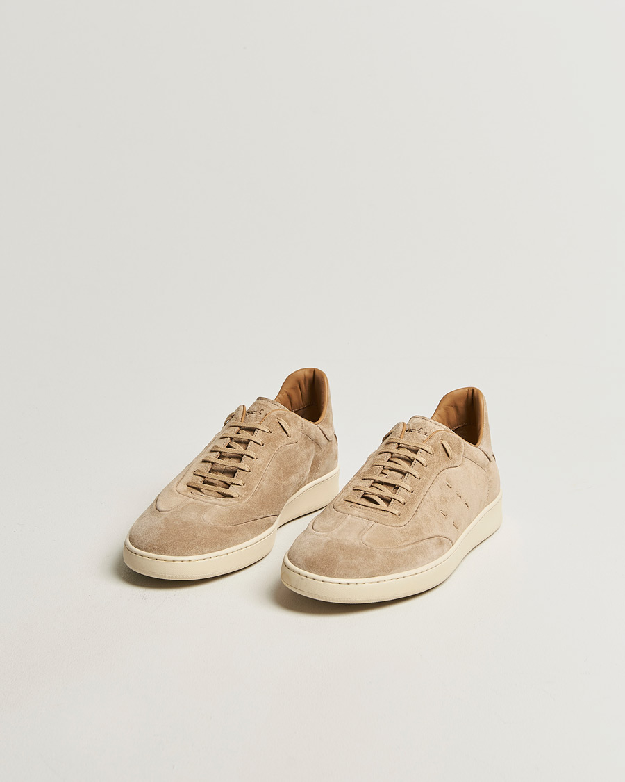 Herre | Sneakers | Kiton | Classic Suede Sneakers Sand