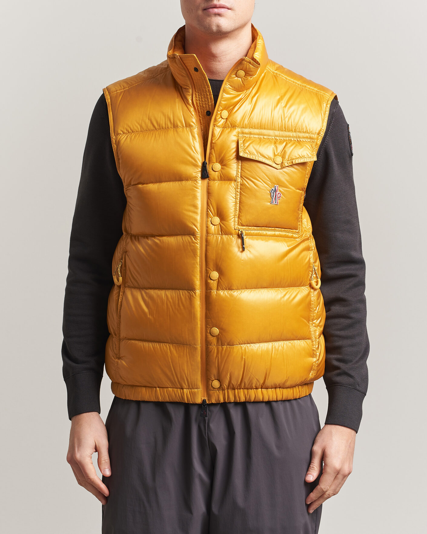 Herre | Veste | Moncler Grenoble | Uychi Down Vest Yellow