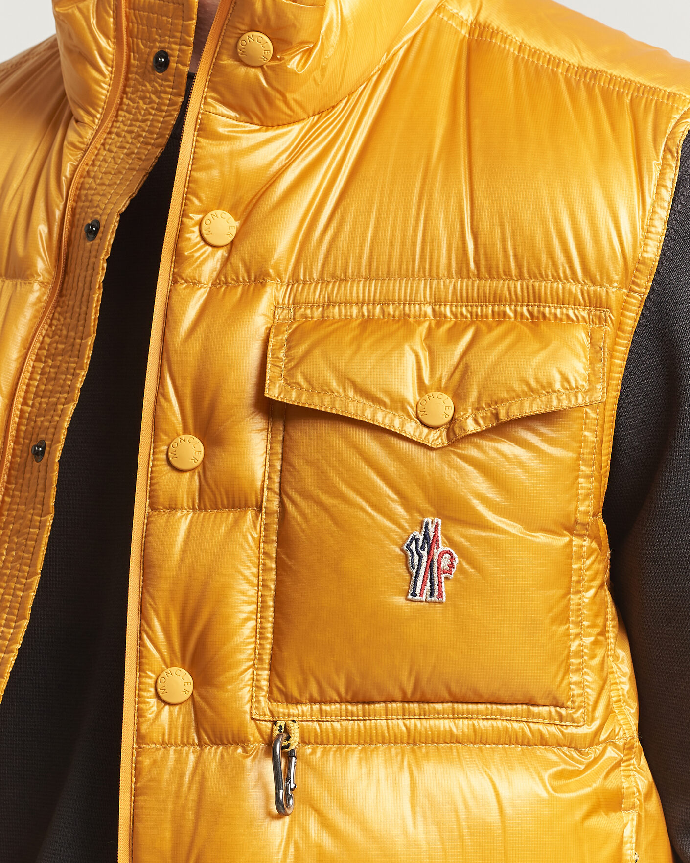 Herre | Veste | Moncler Grenoble | Uychi Down Vest Yellow