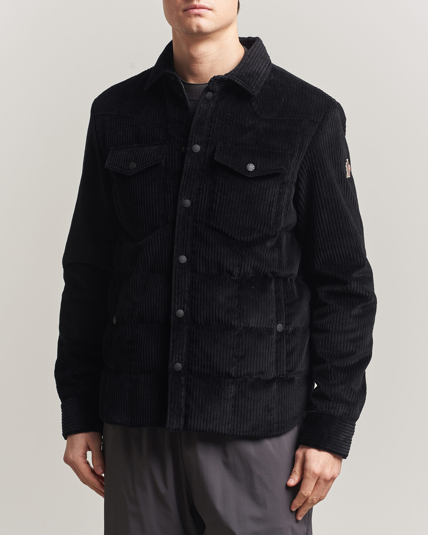 Herre | Jakker | Moncler Grenoble | Gelt Corduroy Shirt Jacket Black