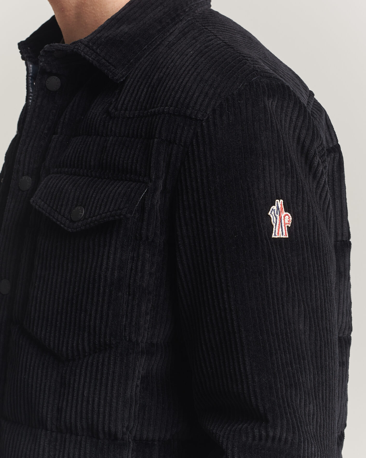 Herre | Jakker | Moncler Grenoble | Gelt Corduroy Shirt Jacket Black