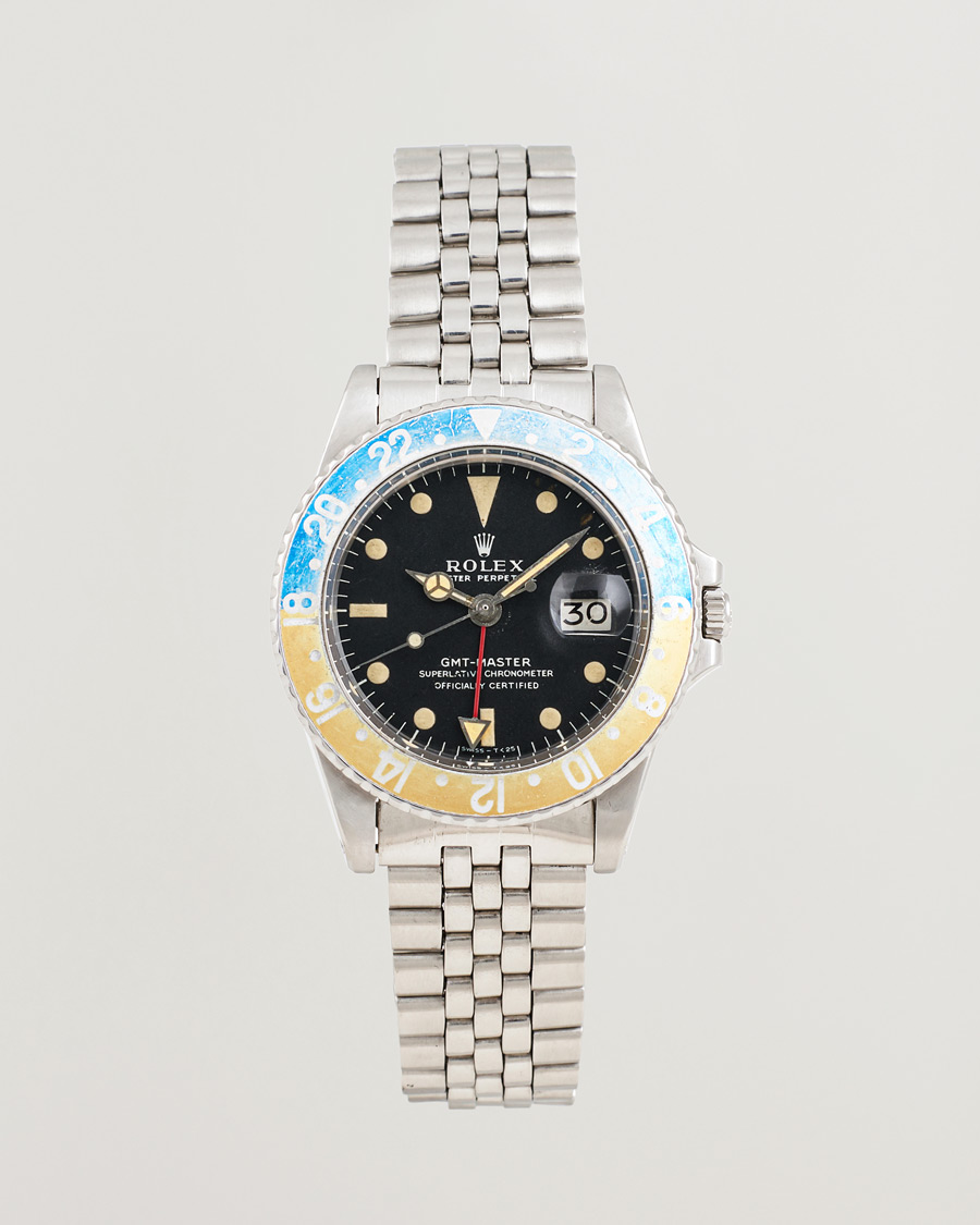 Herre | Rolex Pre-Owned GMT-MASTER 1675 | Rolex Pre-Owned | GMT-MASTER 1675