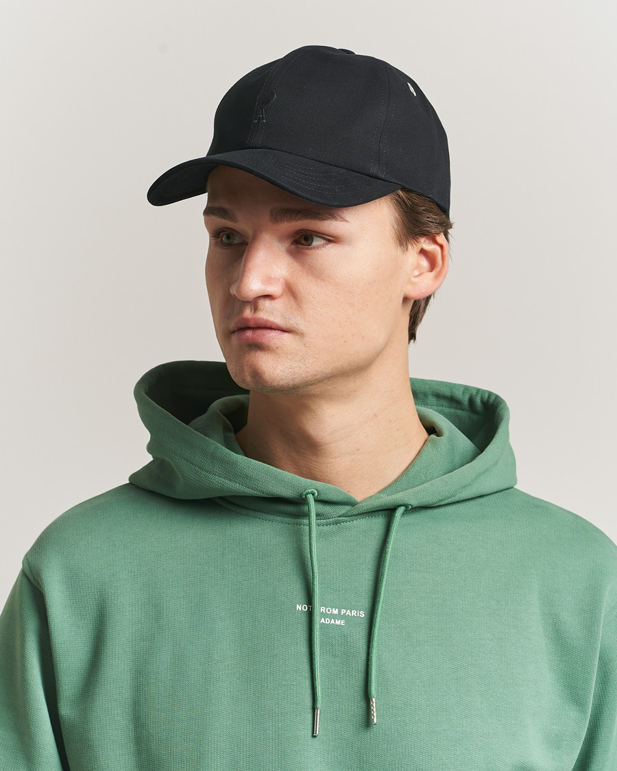 Herre | Hatte & kasketter | AMI | Black Heart Logo Cap Black