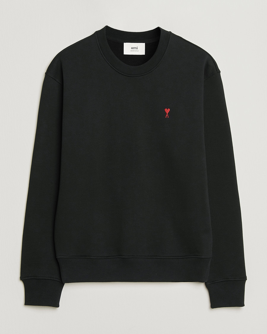 Herre | Trøjer | AMI | Heart Logo Sweatshirt Black