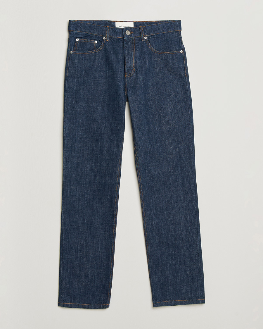 Herre | Bukser | AMI | Classic Fit Jeans Indigo