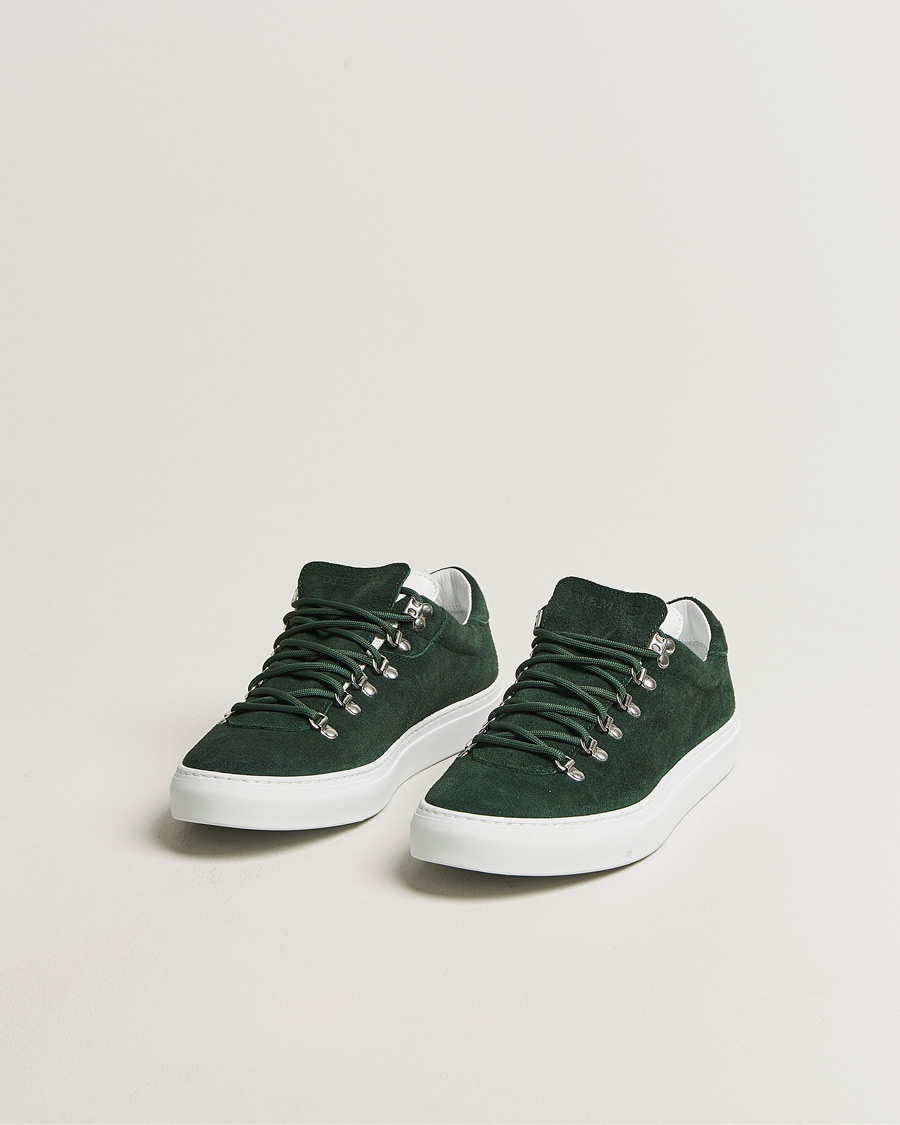 Herre | Sneakers | Diemme | Marostica Low Sneaker Bottle Green Suede