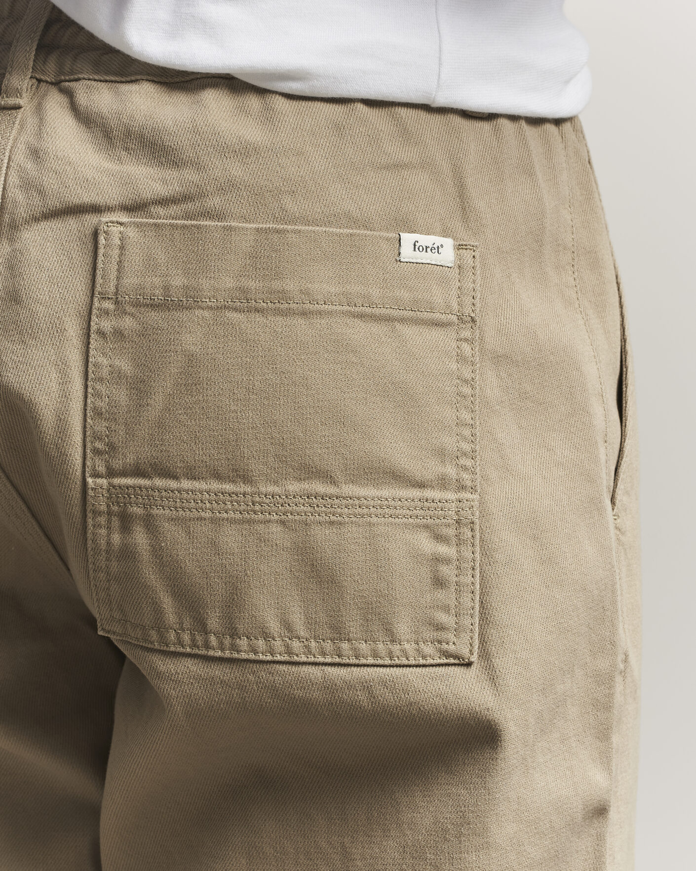 Herre | Bukser | Forét | Clay Twill Pants Khaki