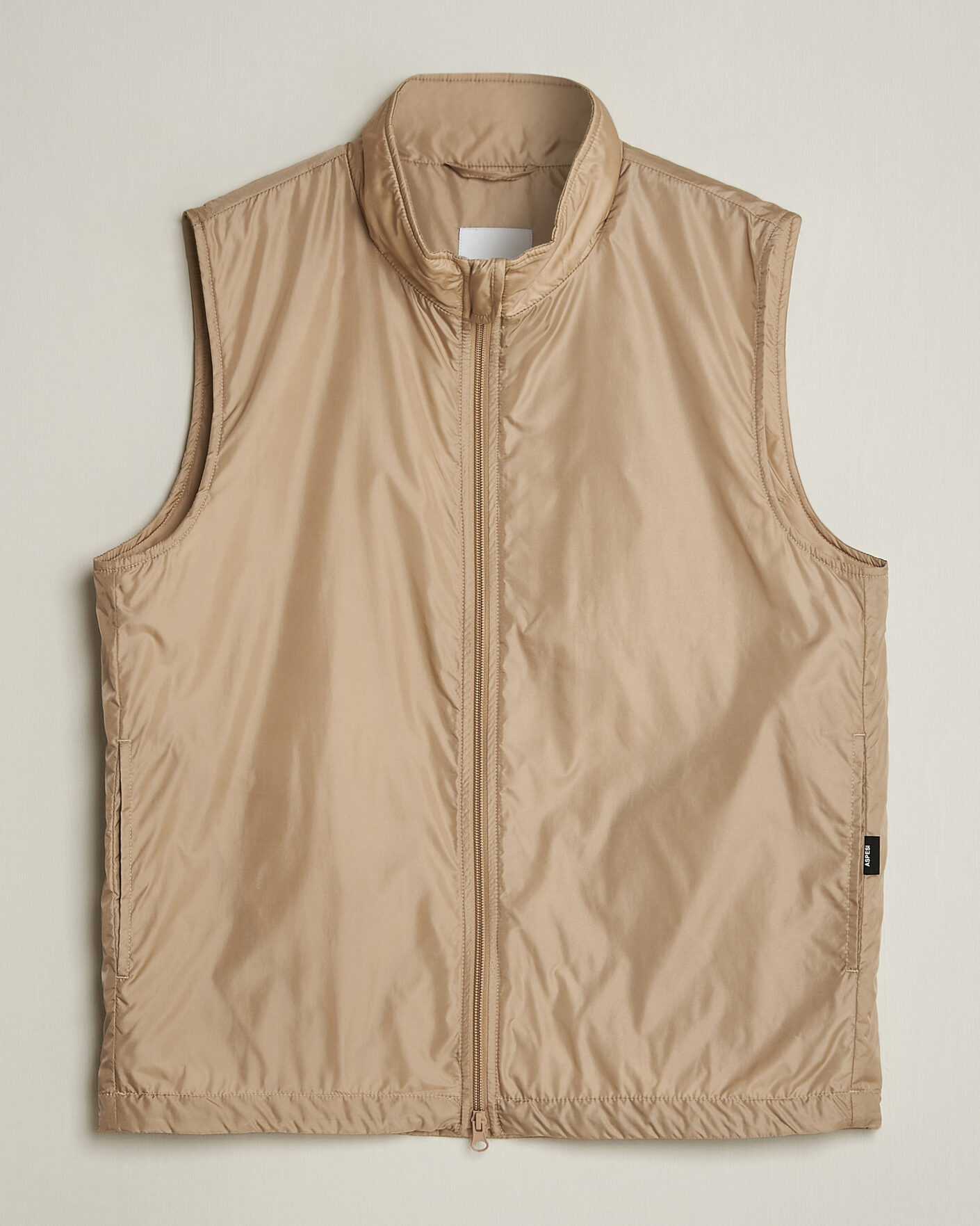 Herre | Veste | Aspesi | Vernes Nylon Gilet Beige