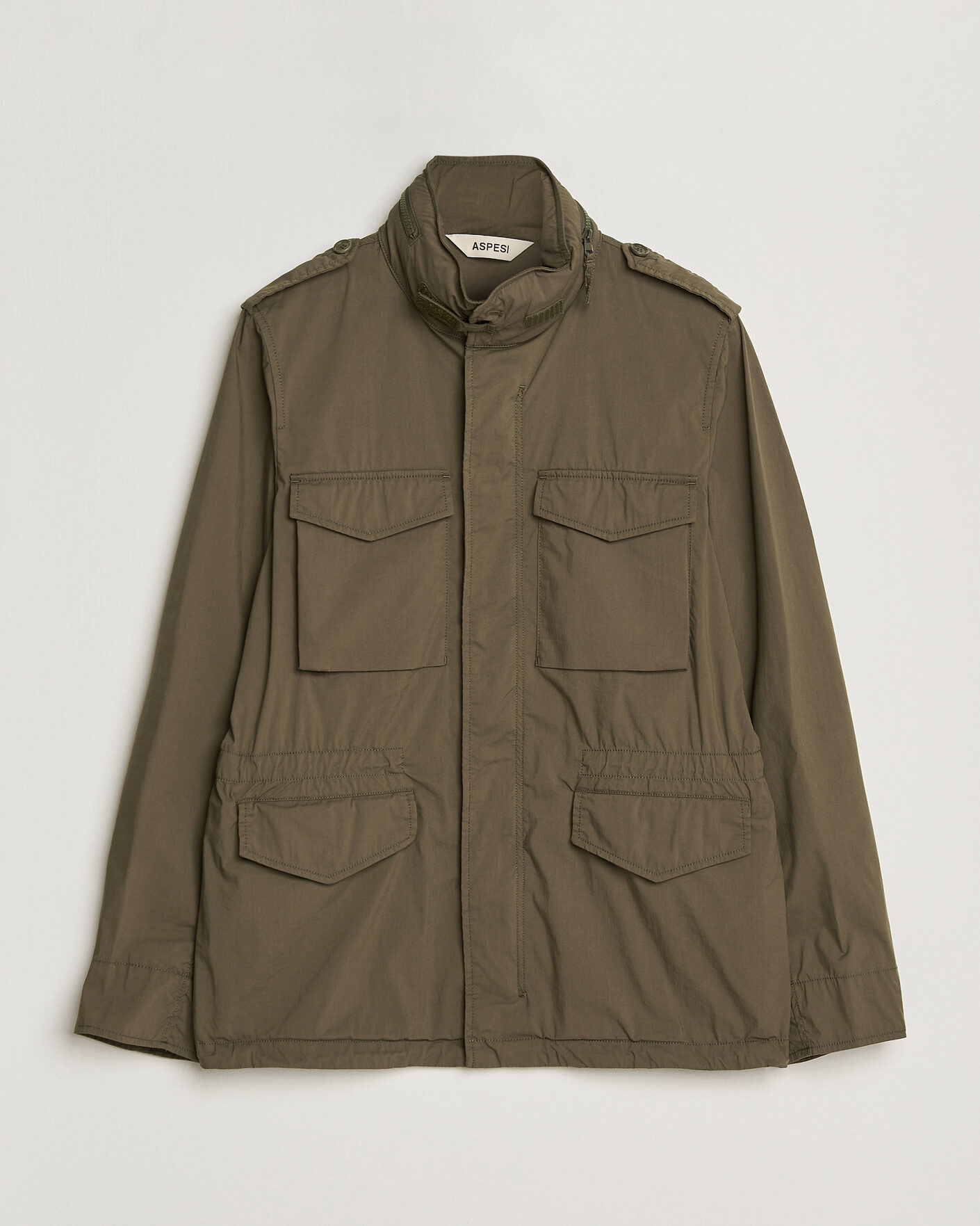 Herre | Jakker | Aspesi | Lightweight Cotton Field Jacket Military