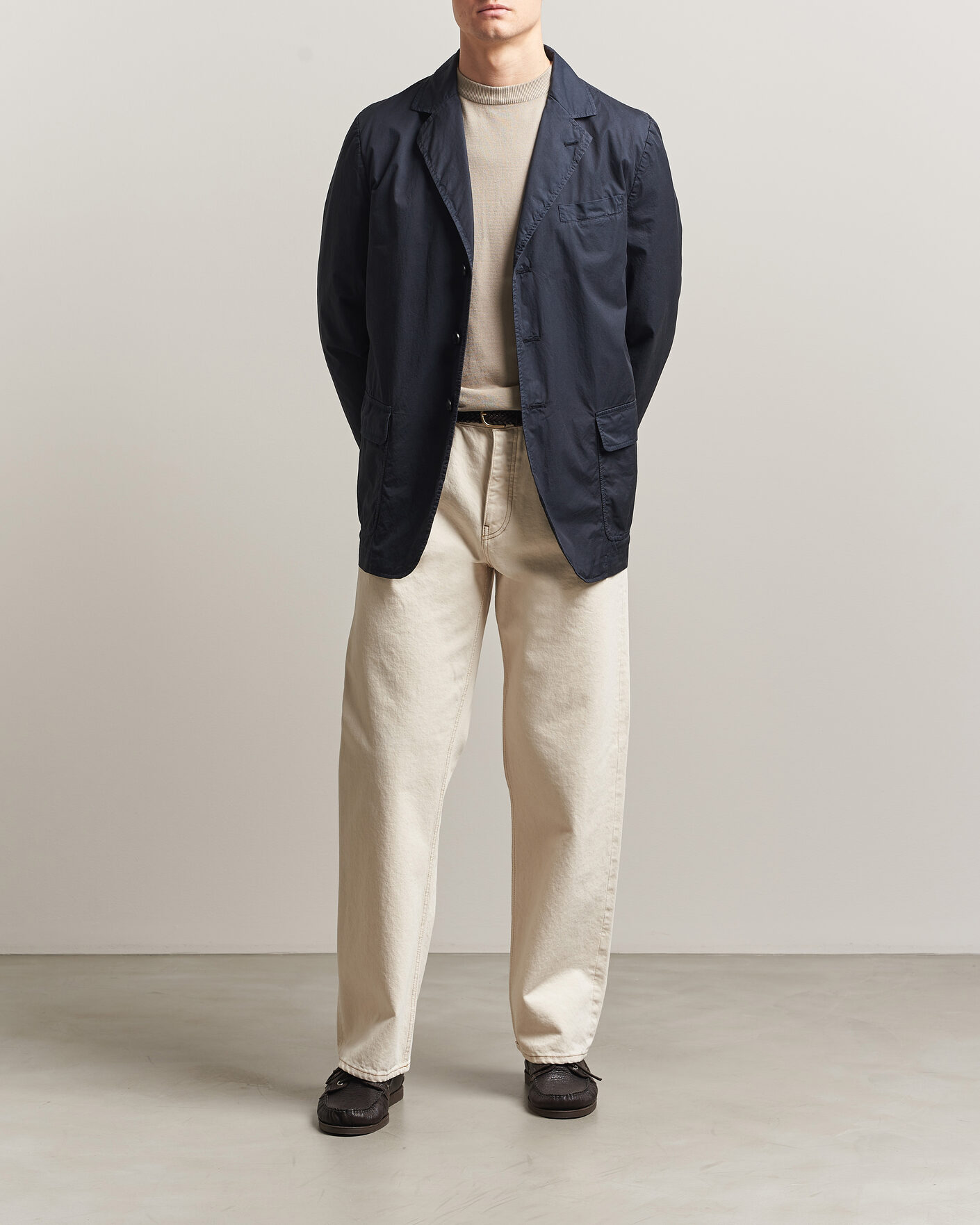 Herre | Blazere & jakker | Aspesi | Cotton Blazer Navy