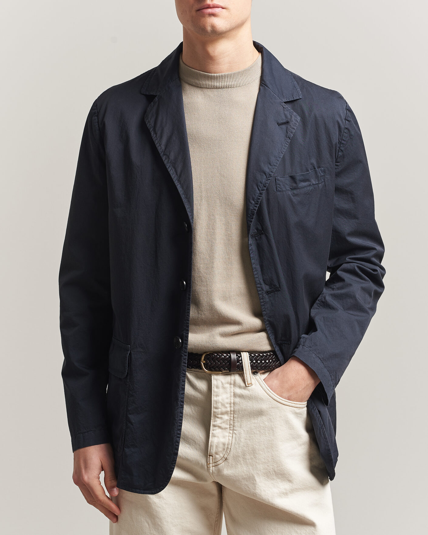 Herre | Blazere & jakker | Aspesi | Cotton Blazer Navy