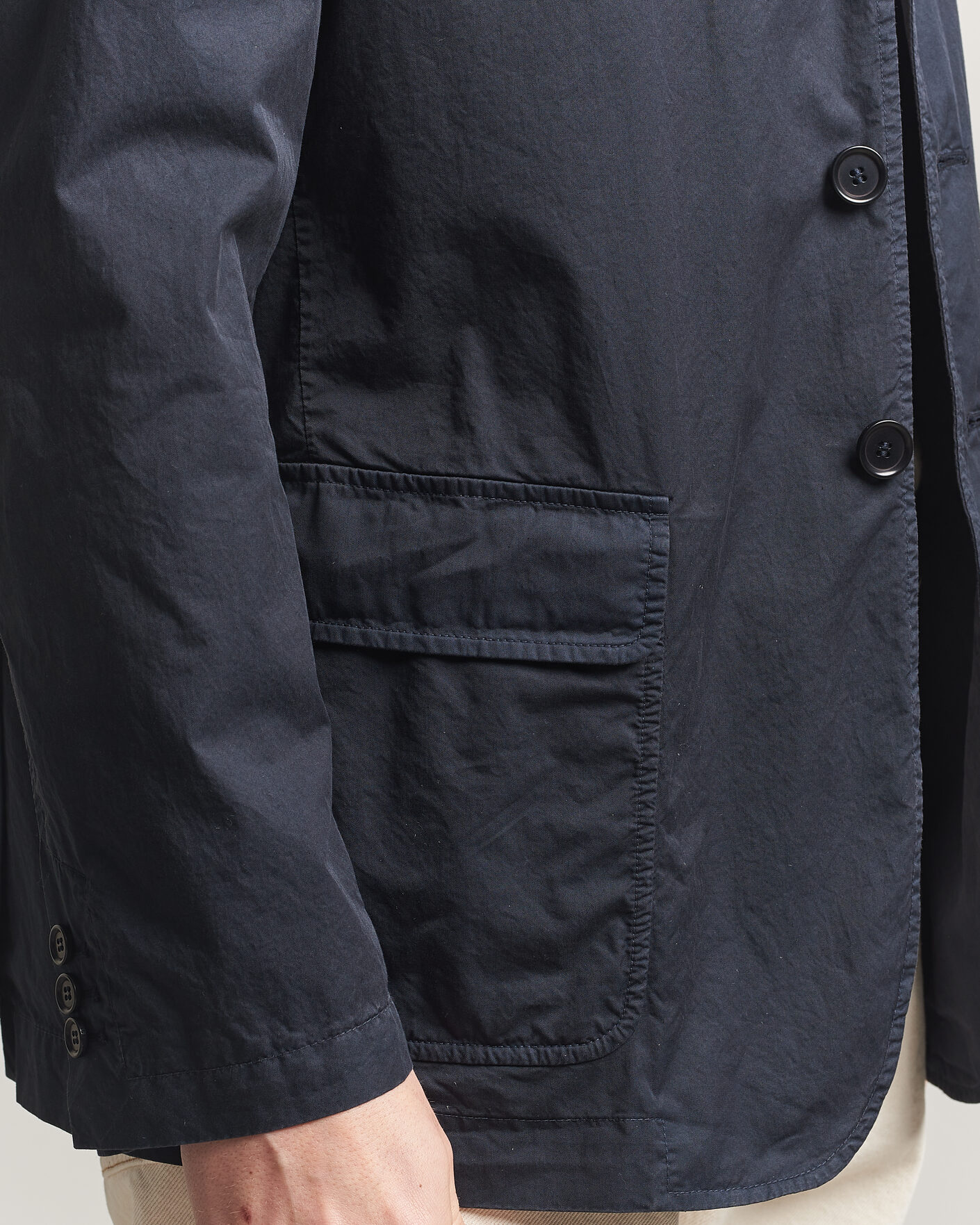 Herre | Blazere & jakker | Aspesi | Cotton Blazer Navy