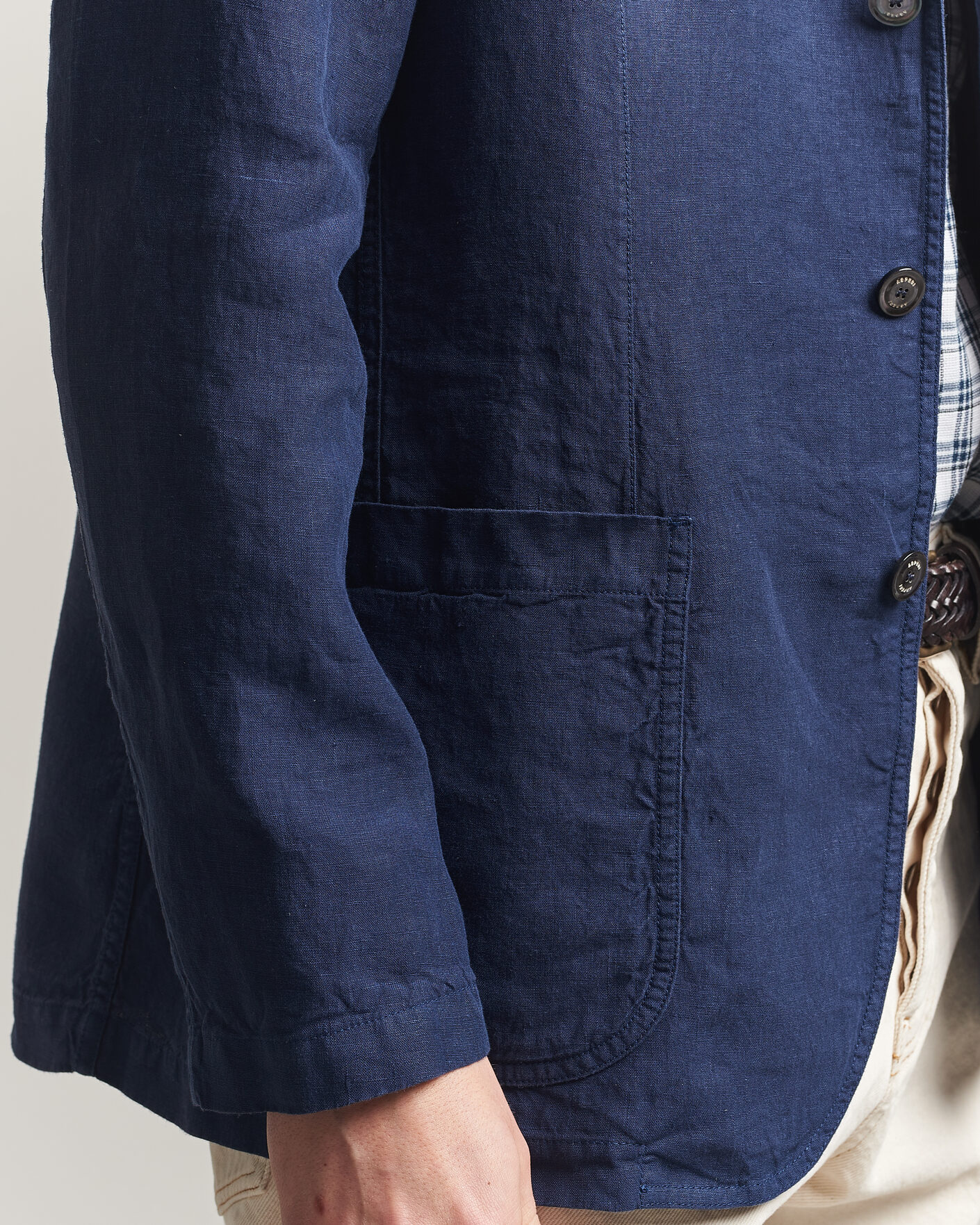 Herre | Blazere & jakker | Aspesi | Samuraki Linen Blazer Navy