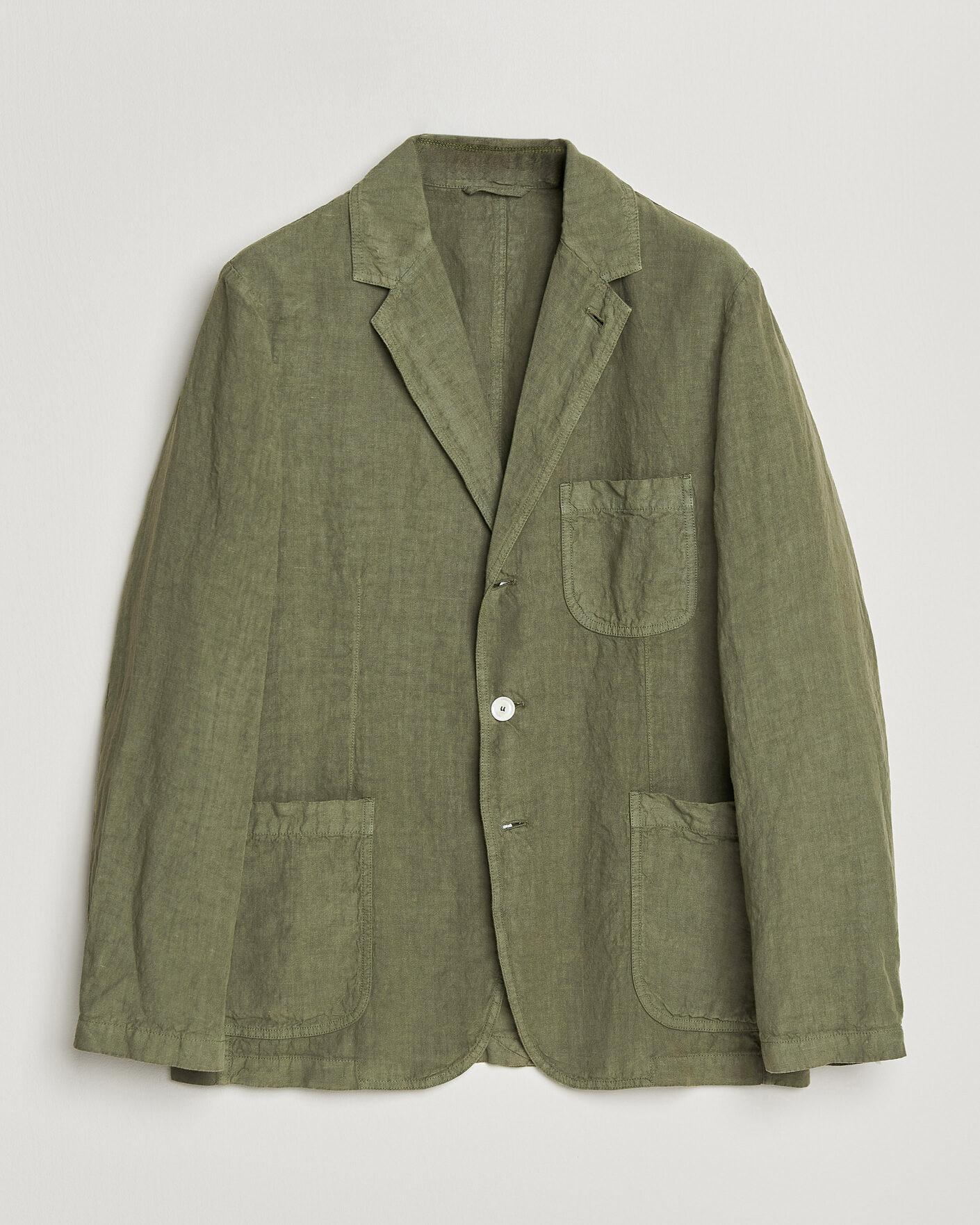 Herre | Blazere & jakker | Aspesi | Samuraki Linen Blazer Military