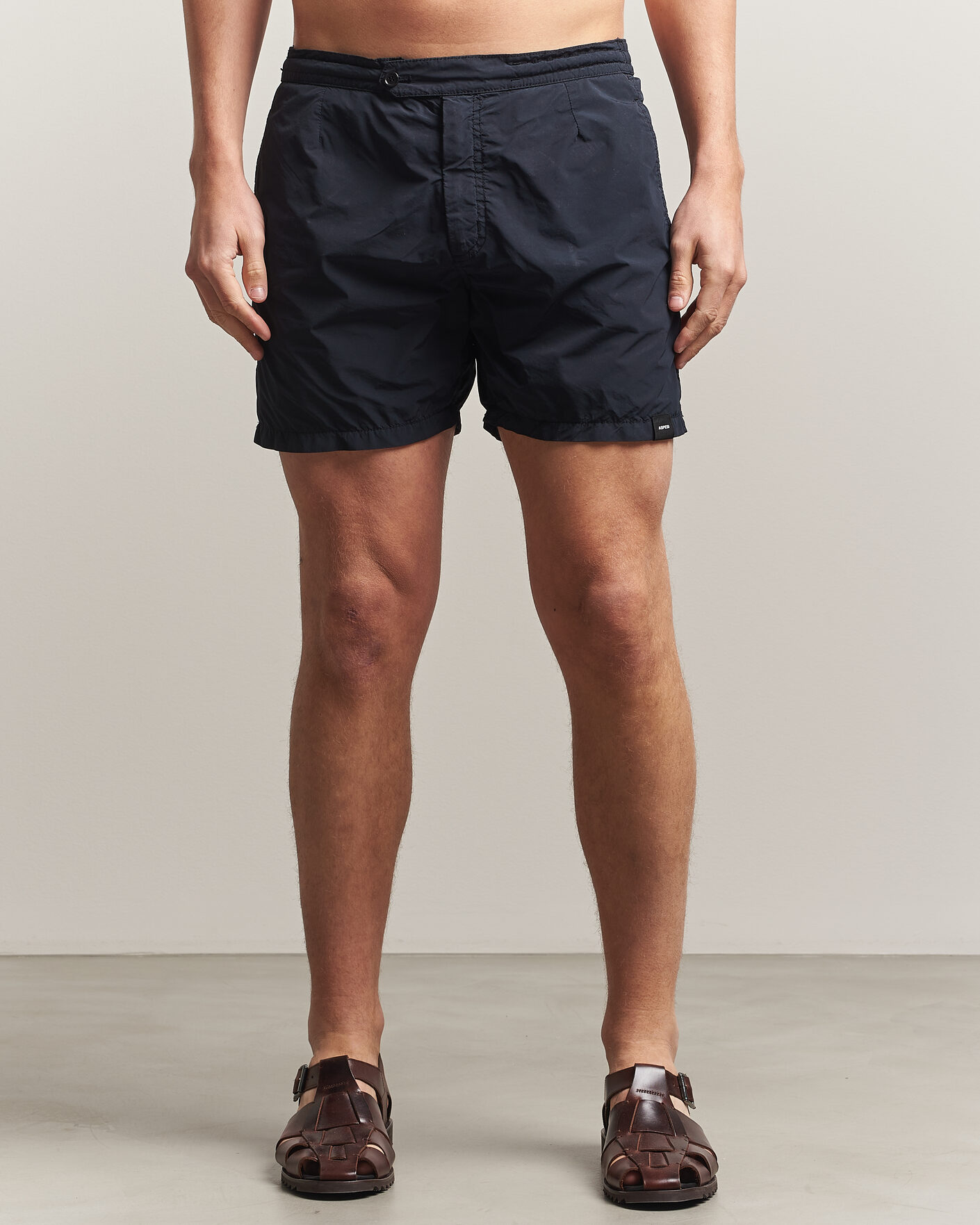 Herre | Badebukser | Aspesi | Caprese Nylon Swim Trunks Navy