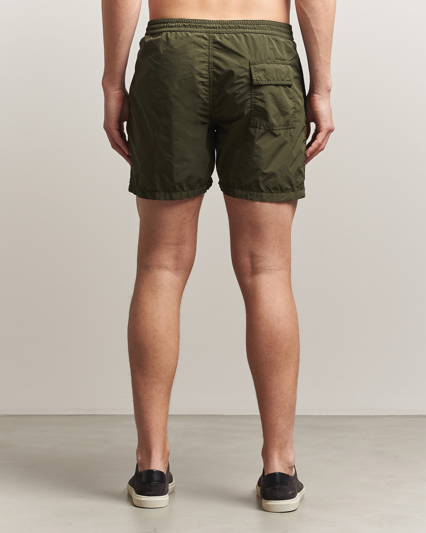 Herre | Badebukser | Aspesi | Caprese Nylon Swim Trunks Military