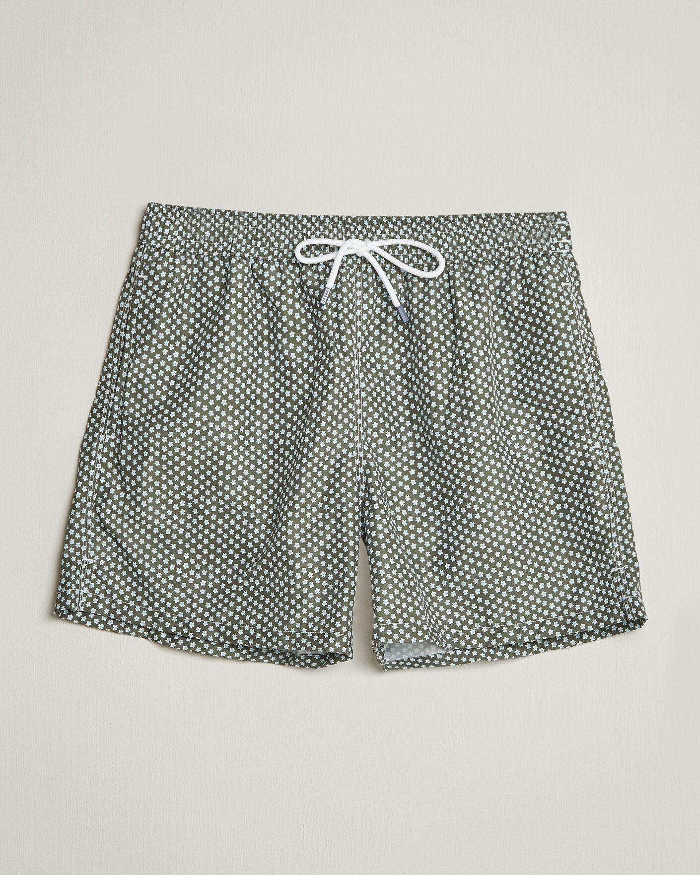 Herre | Badebukser | Fedeli | Madeira Swim Trunk Green Flowers