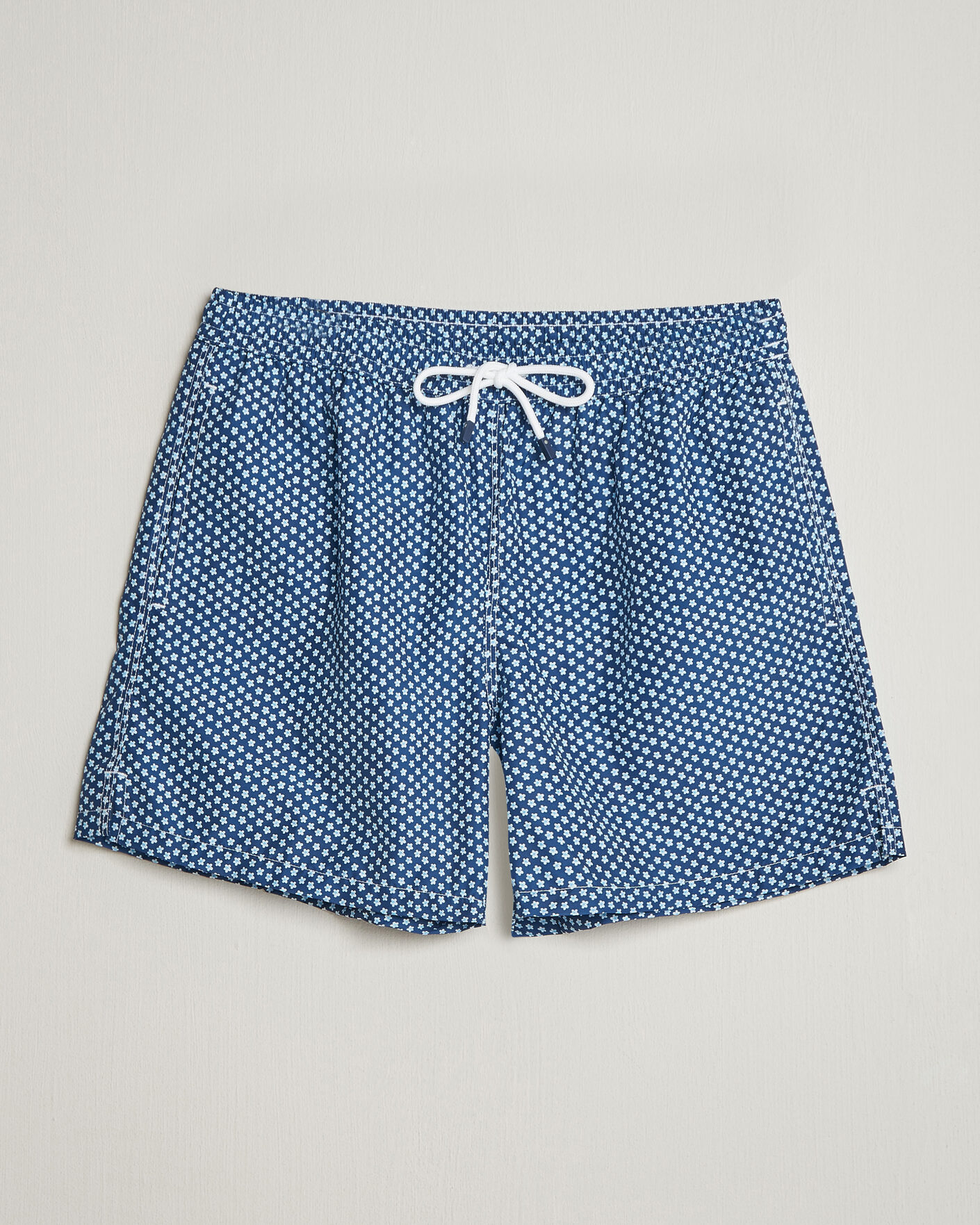 Herre | Badebukser | Fedeli | Madeira Swim Trunk Blue Flowers