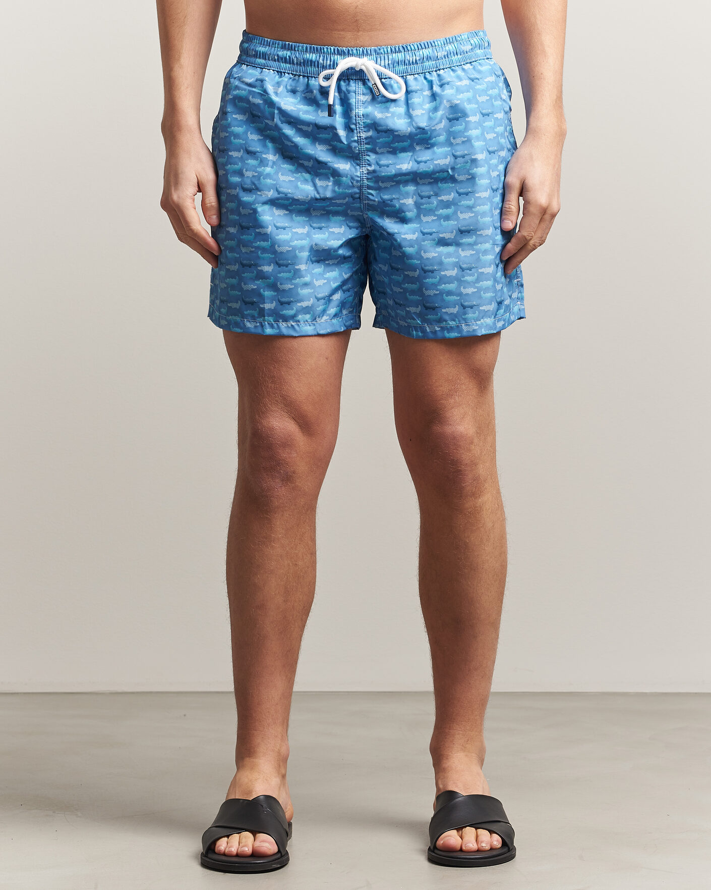 Herre | Badebukser | Fedeli | Madeira Swim Trunk Blue Crocs