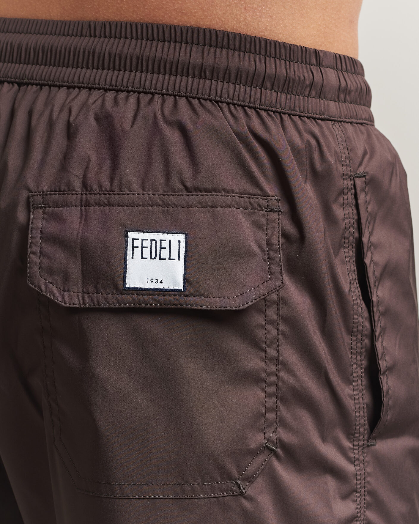 Herre | Badebukser | Fedeli | Madeira Swim Trunk Chocolate