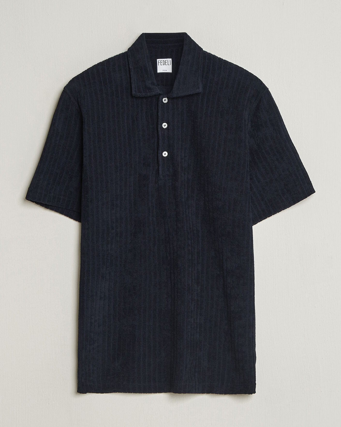 Herre | Polotrøjer | Fedeli | Rib Terry Polo Navy