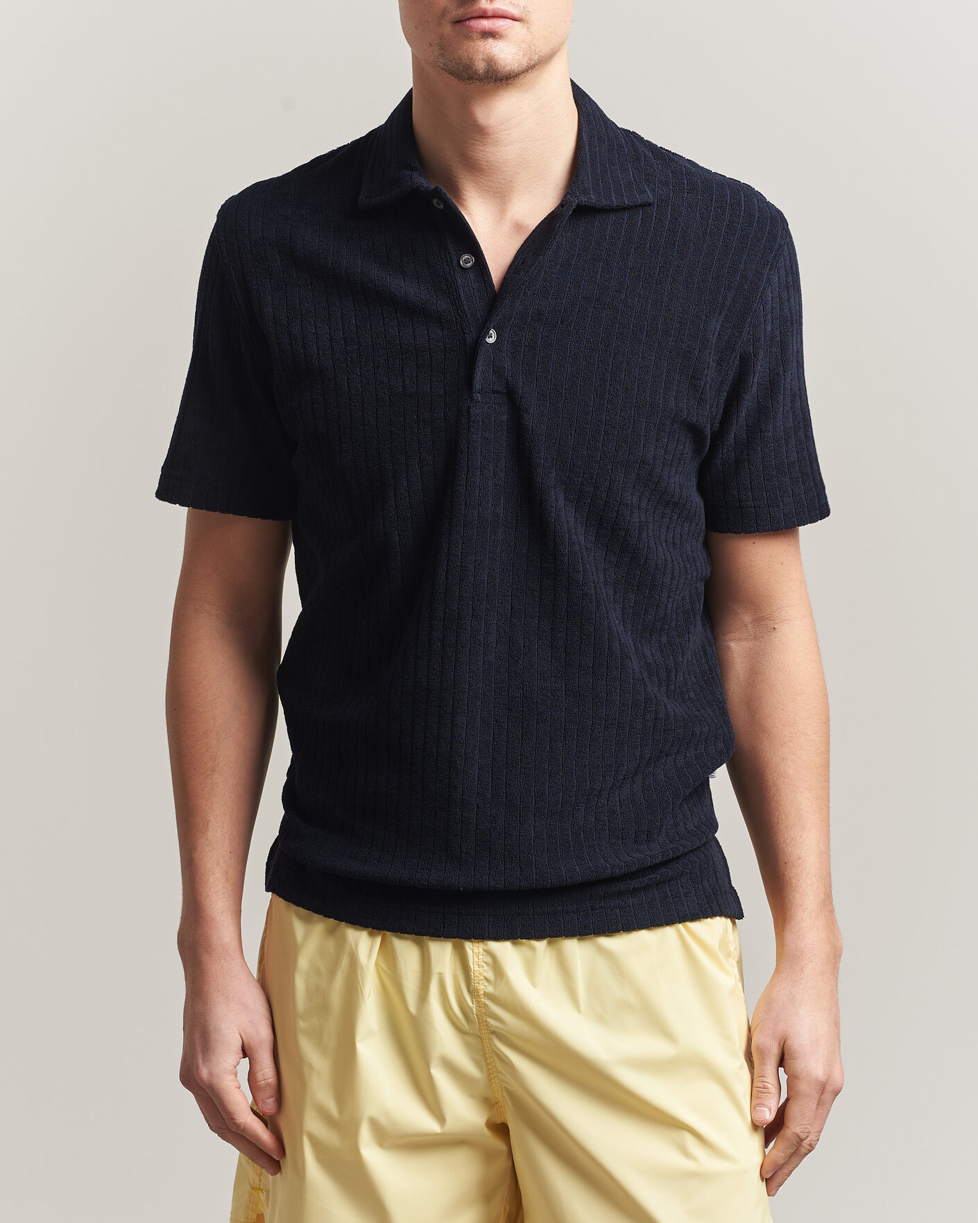 Herre | Polotrøjer | Fedeli | Rib Terry Polo Navy