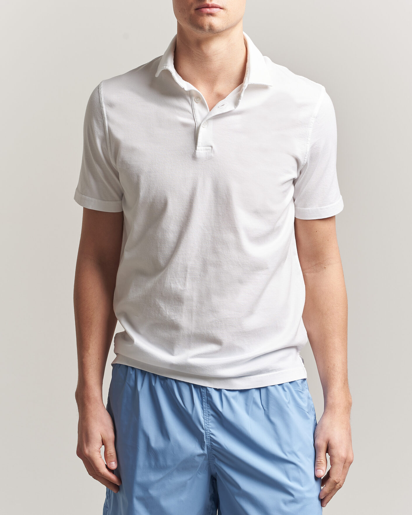 Herre | Polotrøjer | Fedeli | Zero Organic Cotton Polo White